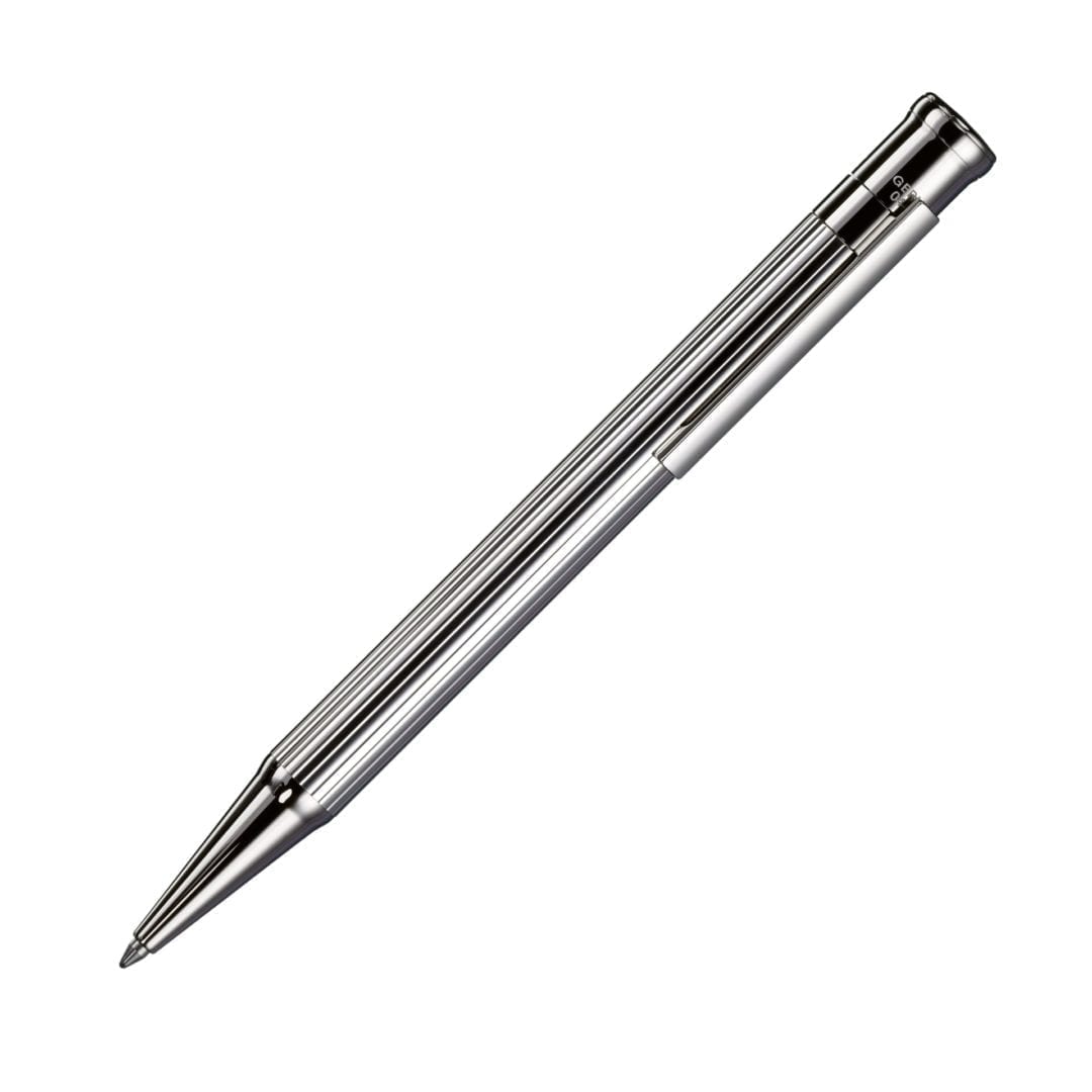 design04 Striped Guilloché Sterling Silver Ballpoint