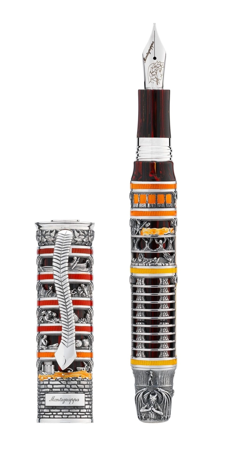 Montegrappa Dante Alighieri Inferno Limited Edition Fountain Pen