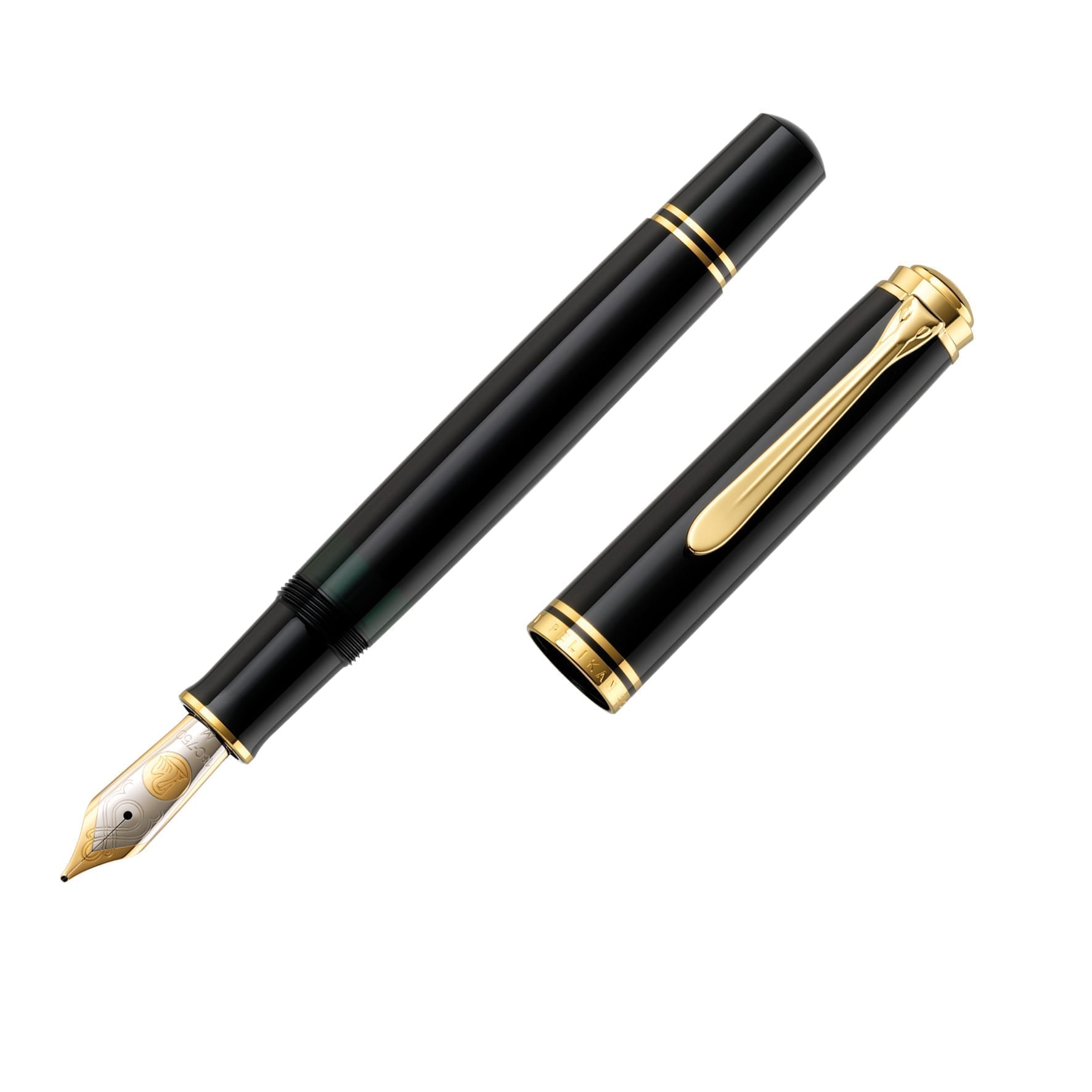 PELIKAN Souverän M800 Black Gold Fountain Pen