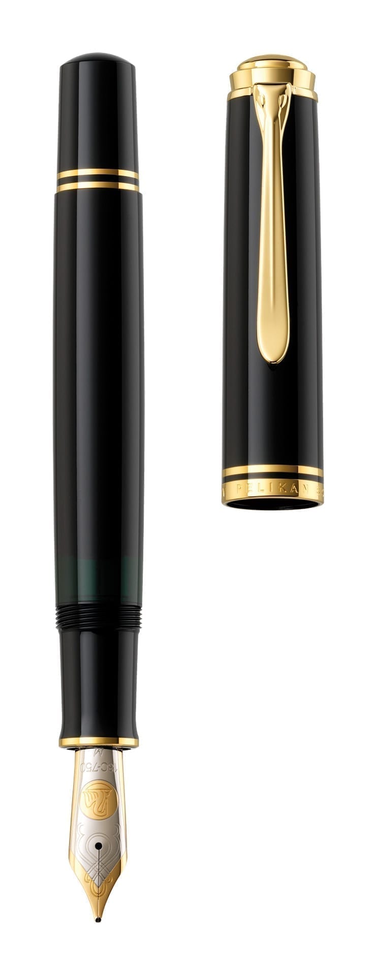 PELIKAN Souverän M800 Black Gold Fountain Pen