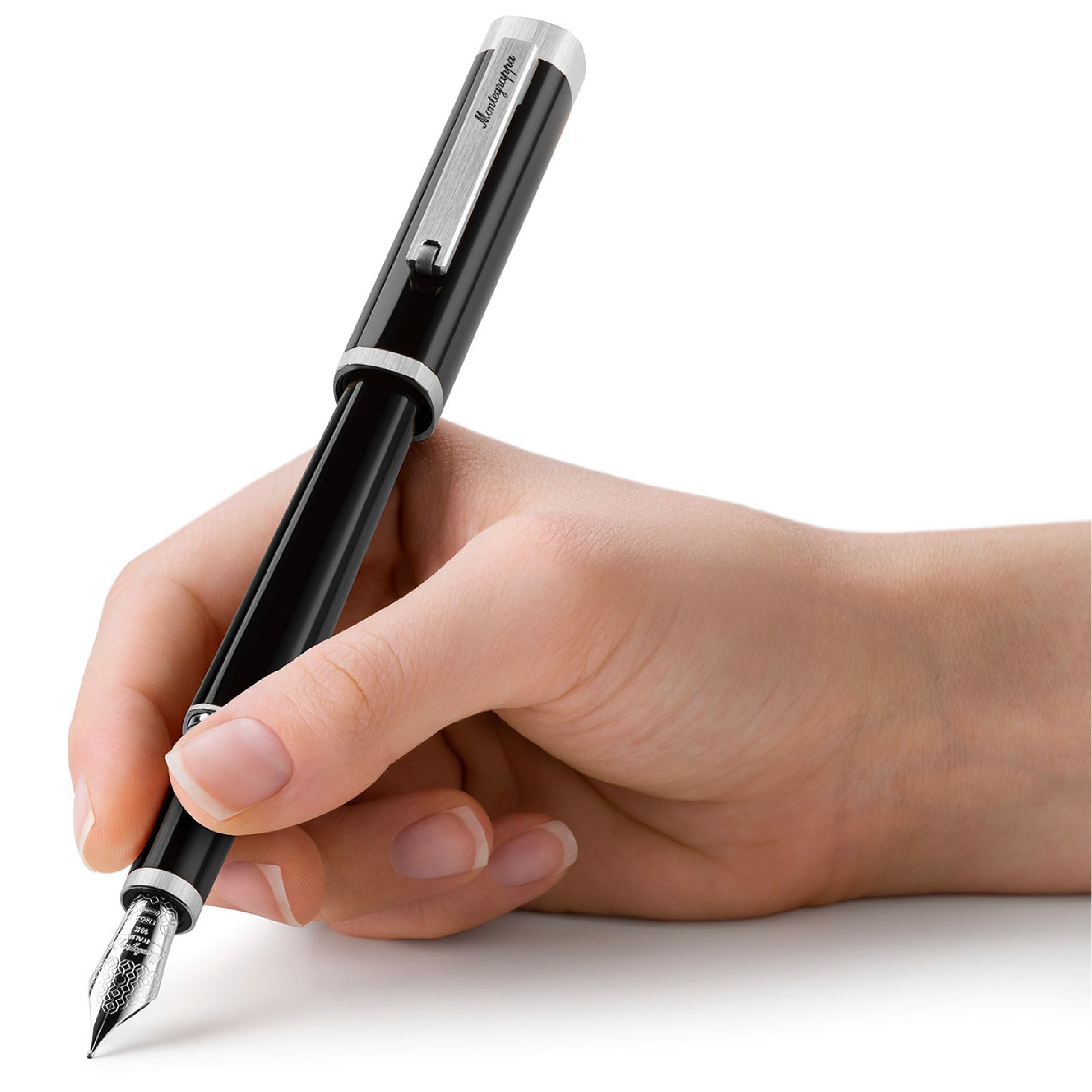 MONTEGRAPPA Quattro Palladium Fountain Pen