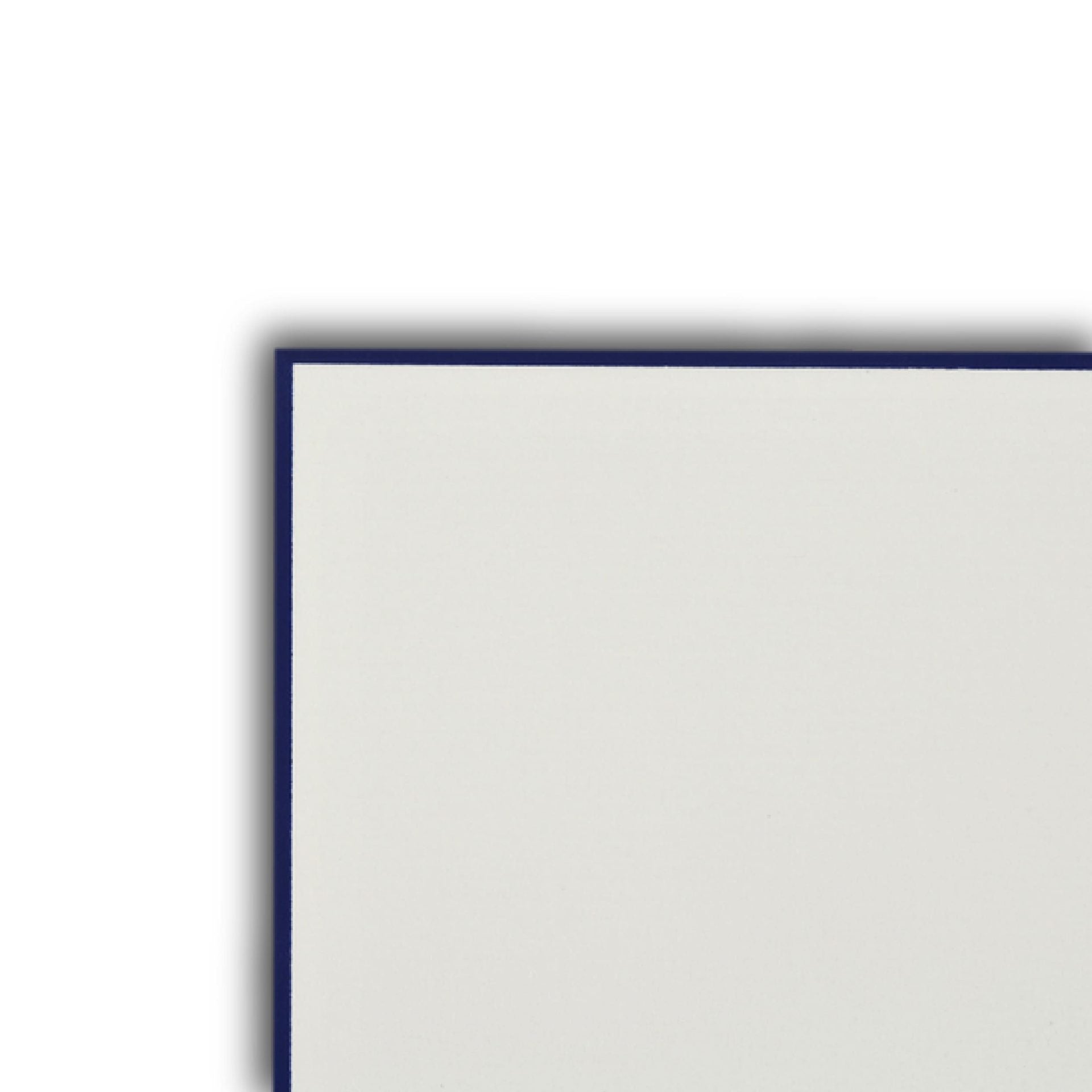 Bordered Correspondence Cards Navy