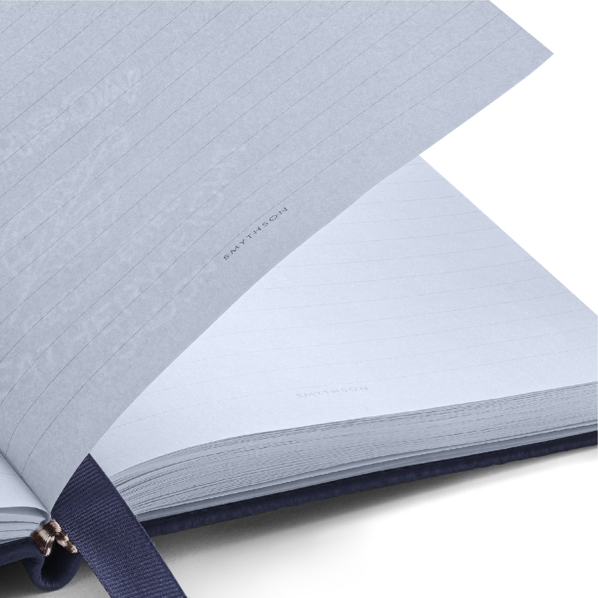 Chelsea Notebook in Navy Panama