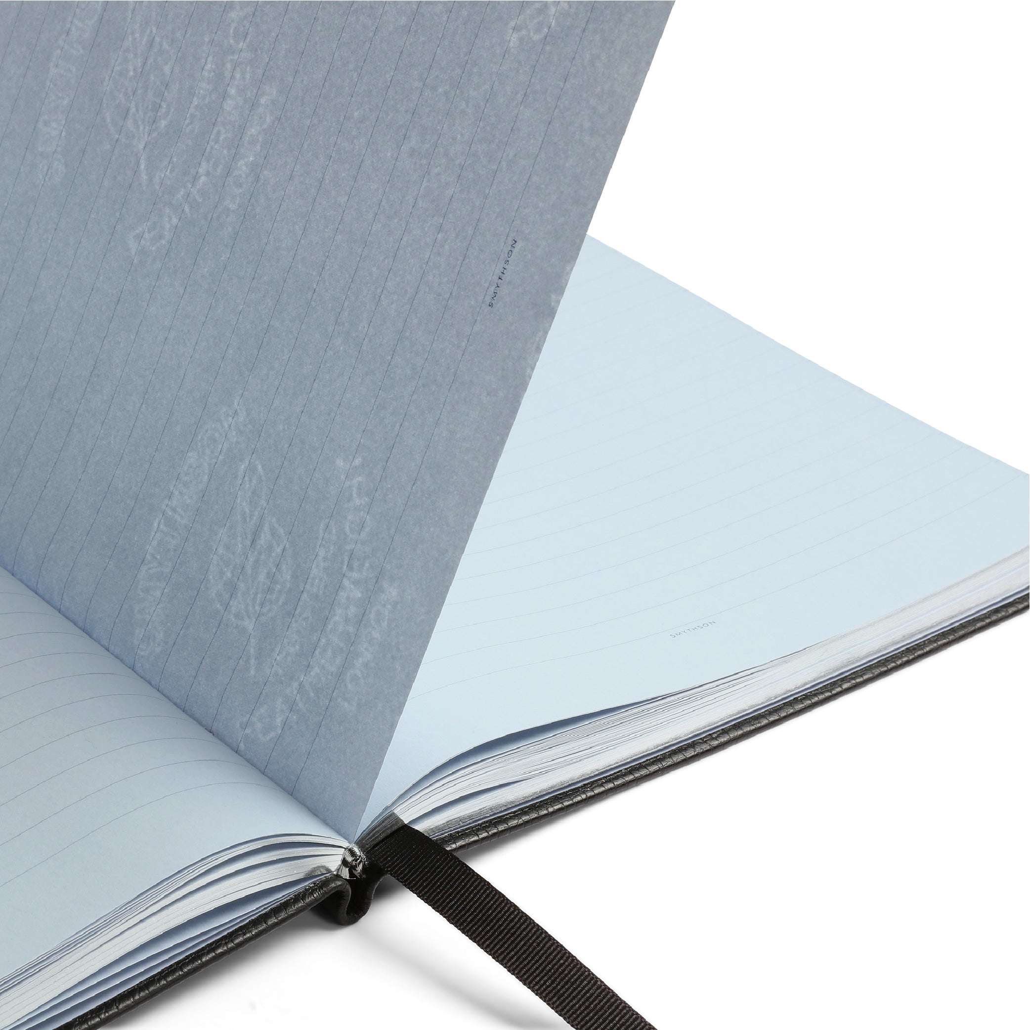 Portobello Notebook in Black Ludlow