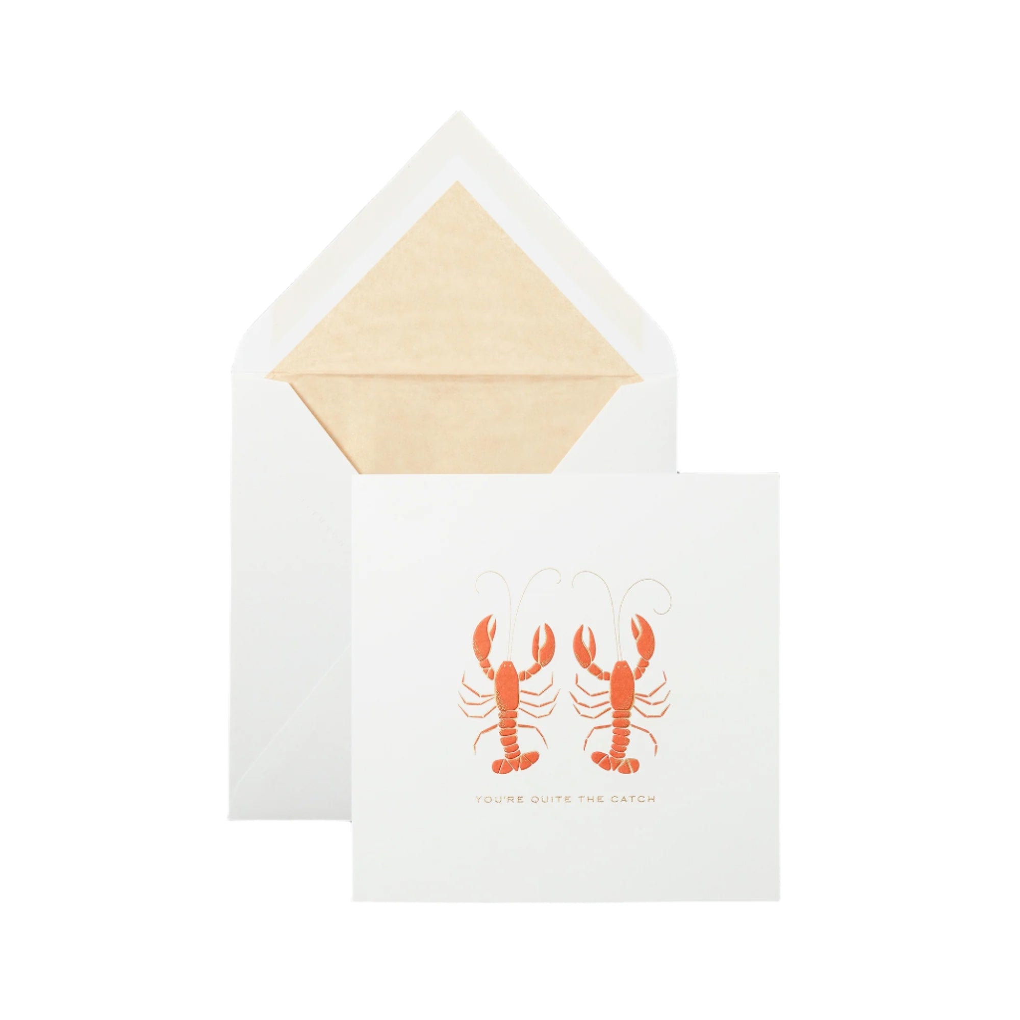 Lobsters Valentine's Day Card