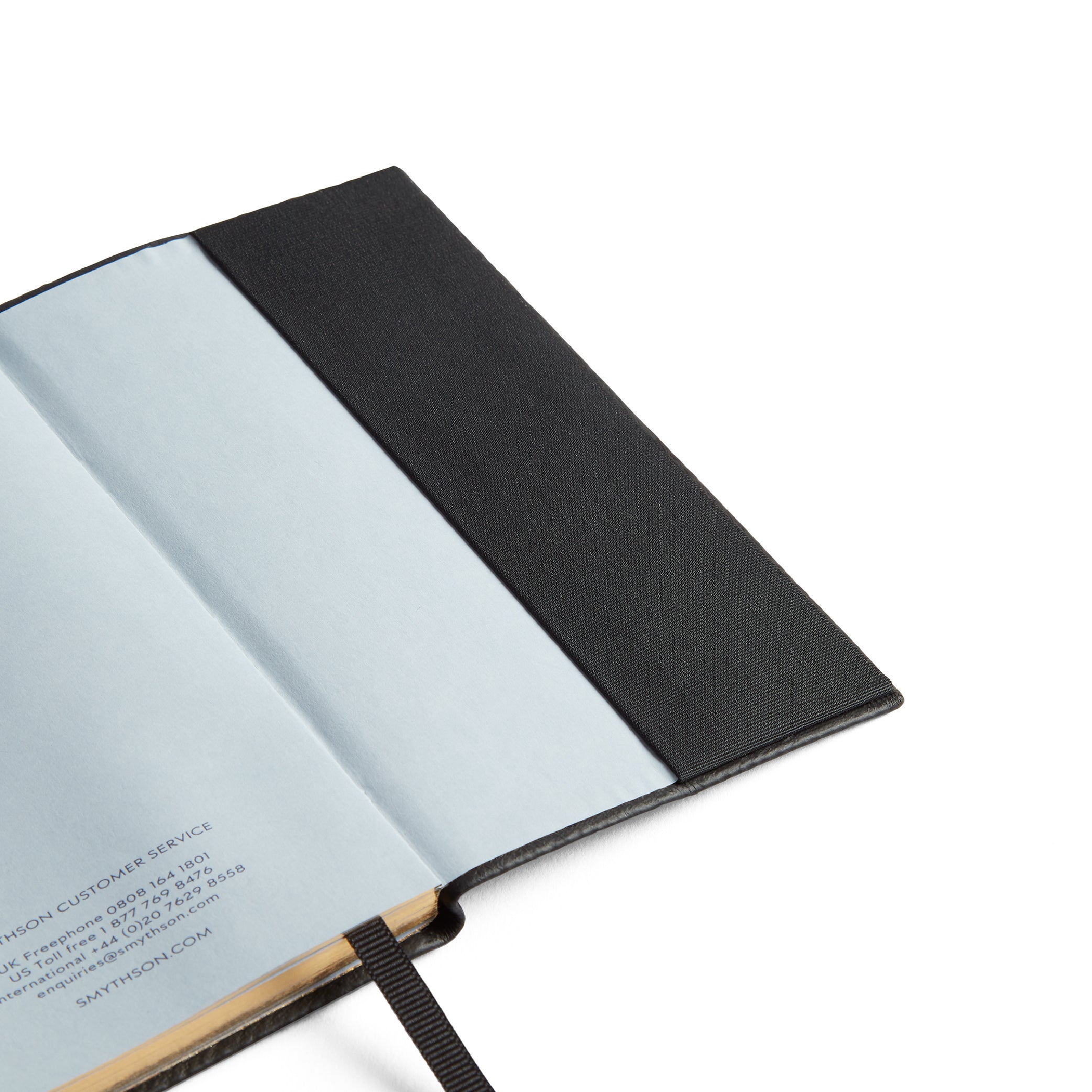 SMYTHSON Black 2025 Panama Weekly Diary with Pocket