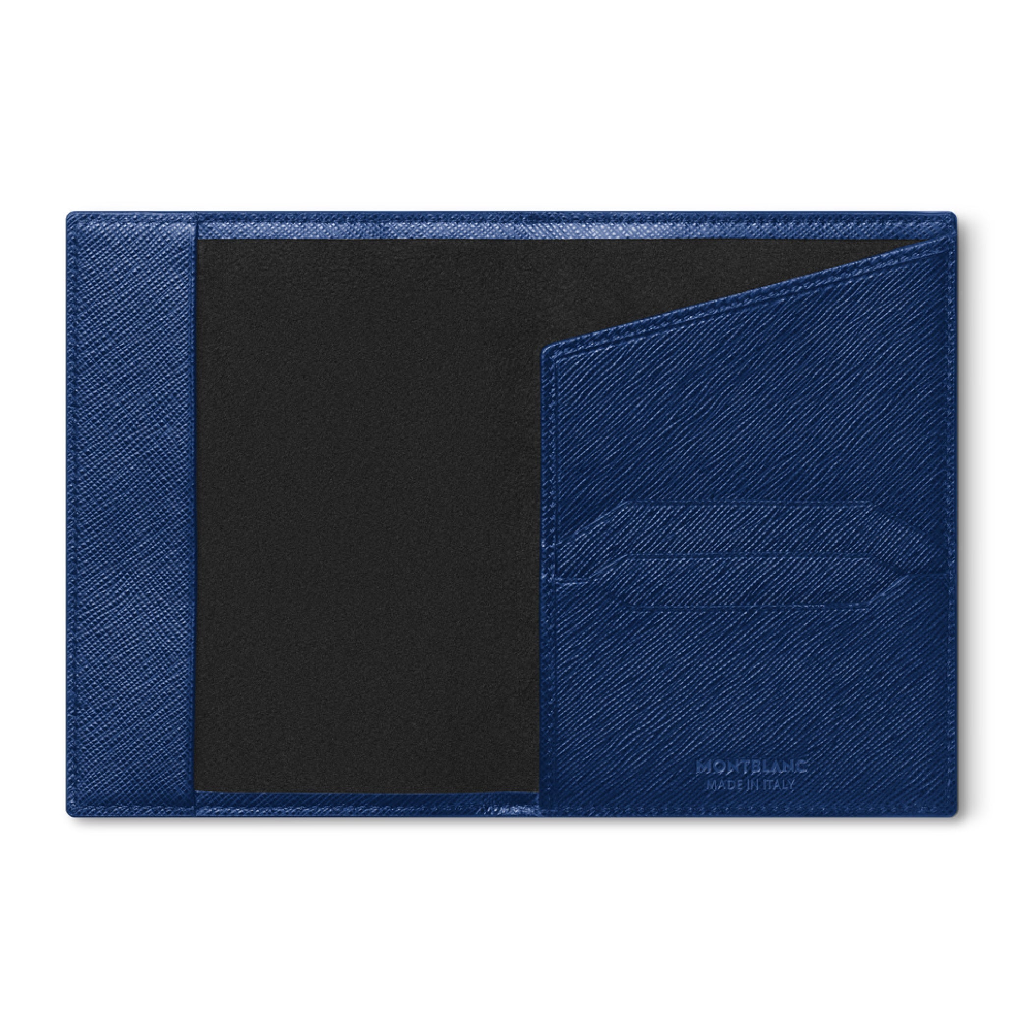 Sartorial Blue Passport Holder