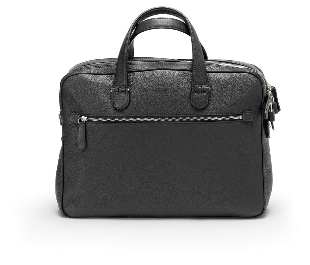 Cashmere Briefcase Two Gusset Black