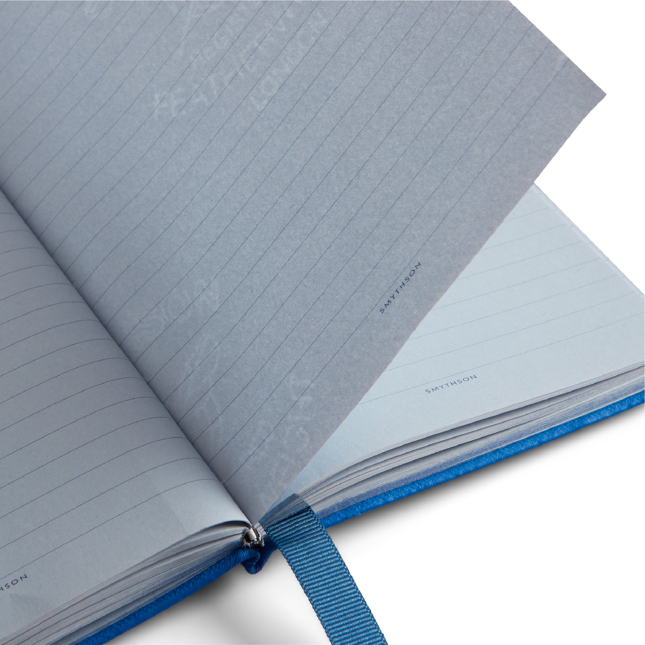 Chelsea Notebook in Lapis Blue Panama