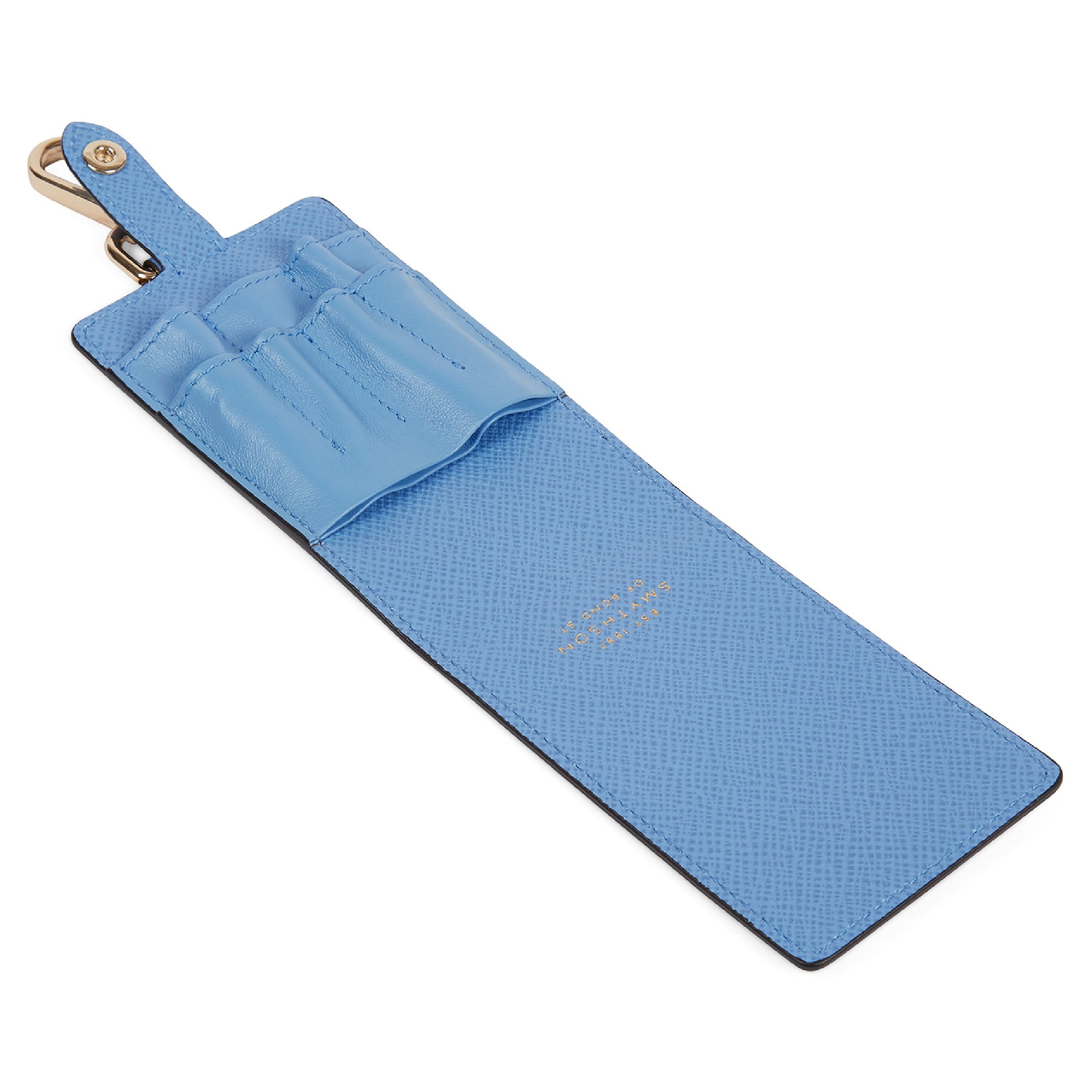 Golf Tee Holder in Nile Blue Panama