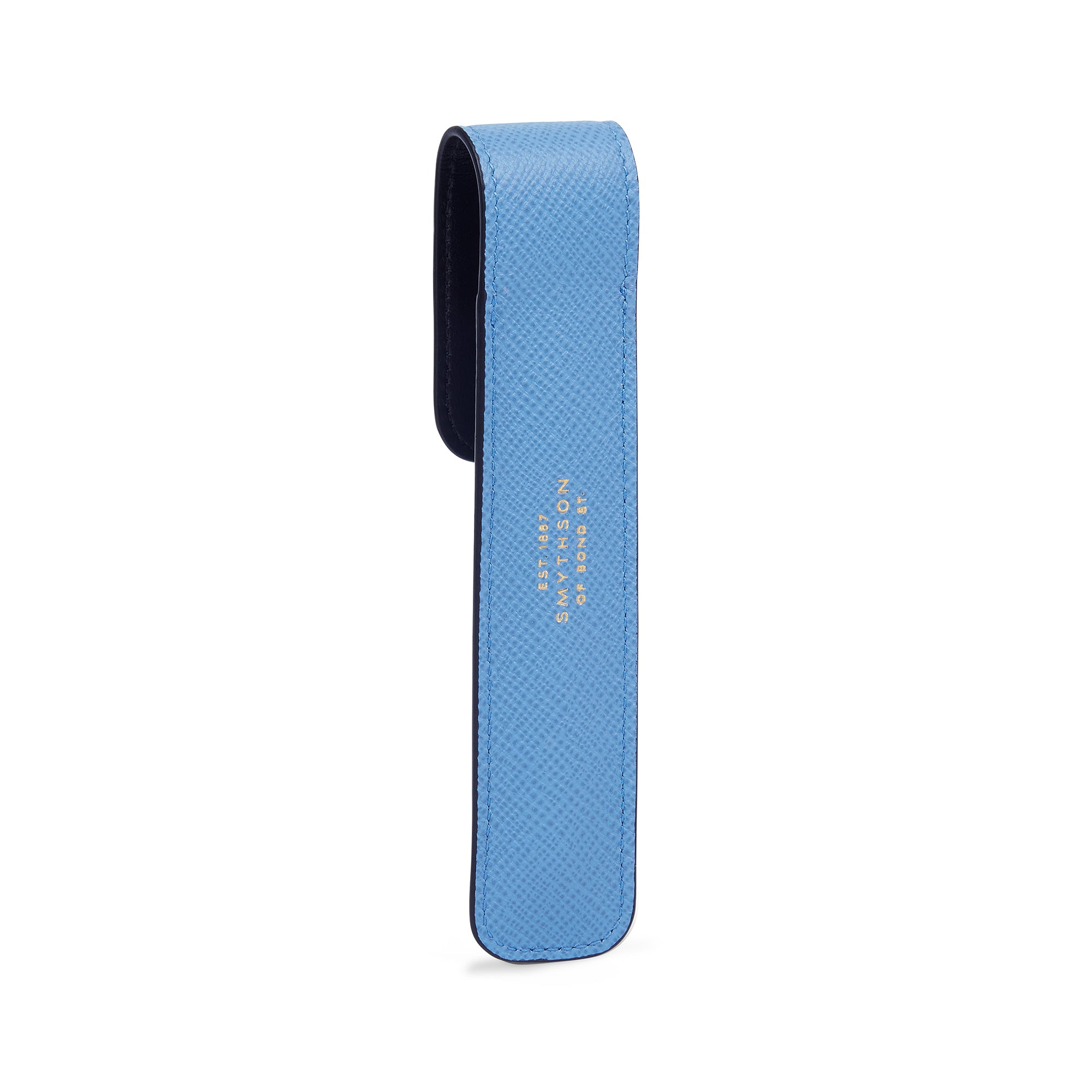 Pen Sleeve in Nile Blue Panama