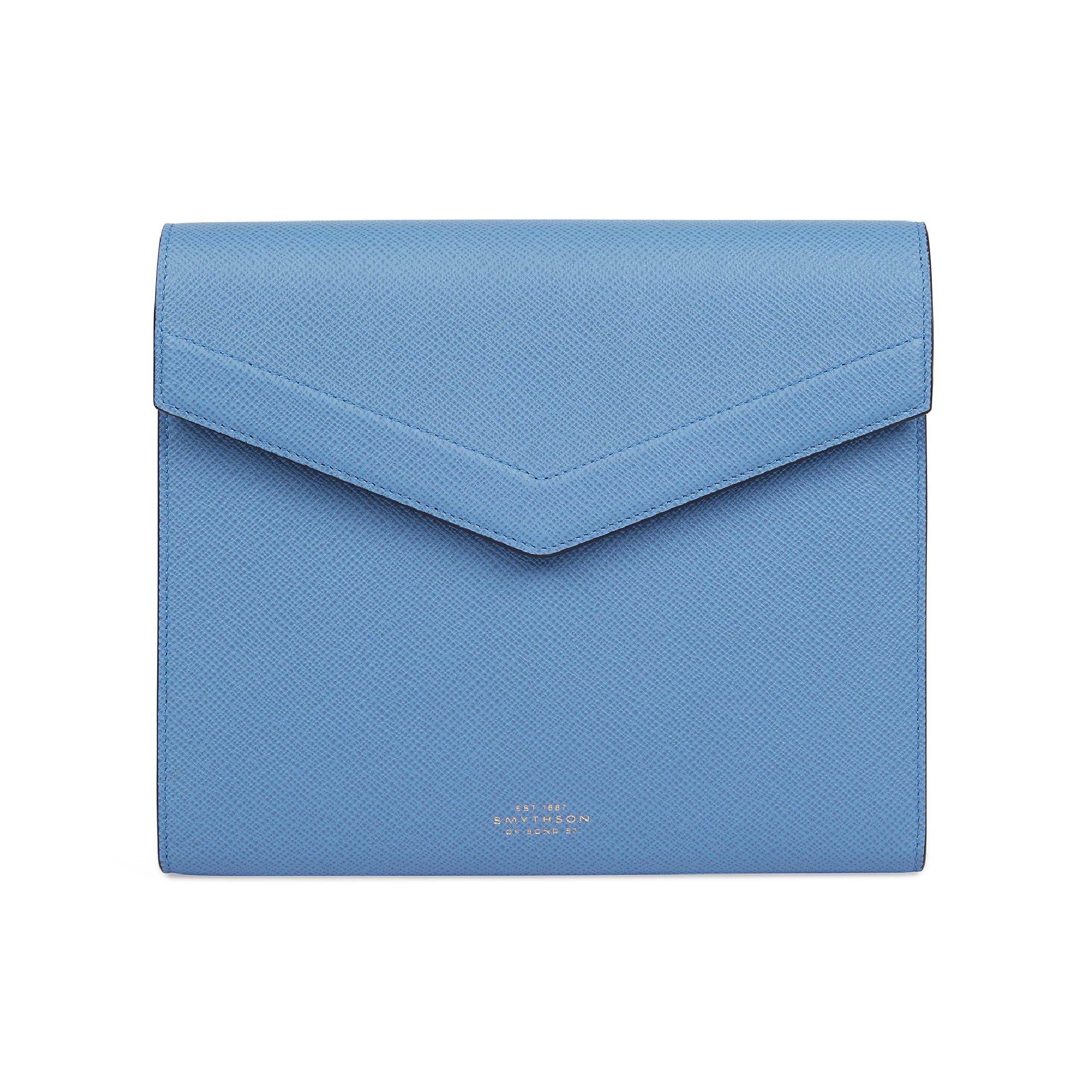 A5 Envelope Writing Folder in Nile Blue Panama