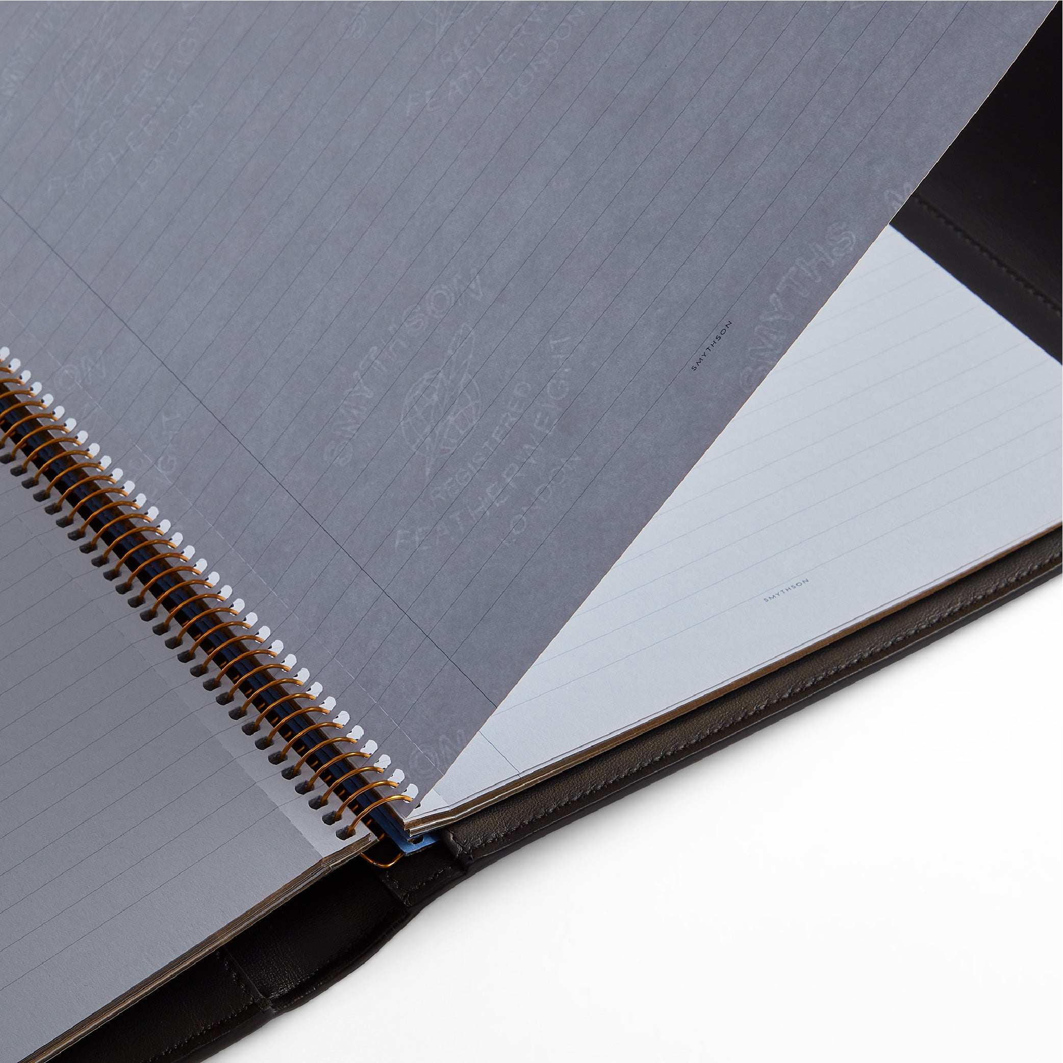 A4 Envelope Writing Folder in Navy Panama