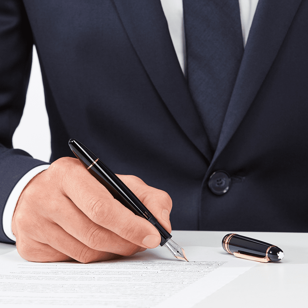 Meisterstück Gold-Coated LeGrand Fountain Pen