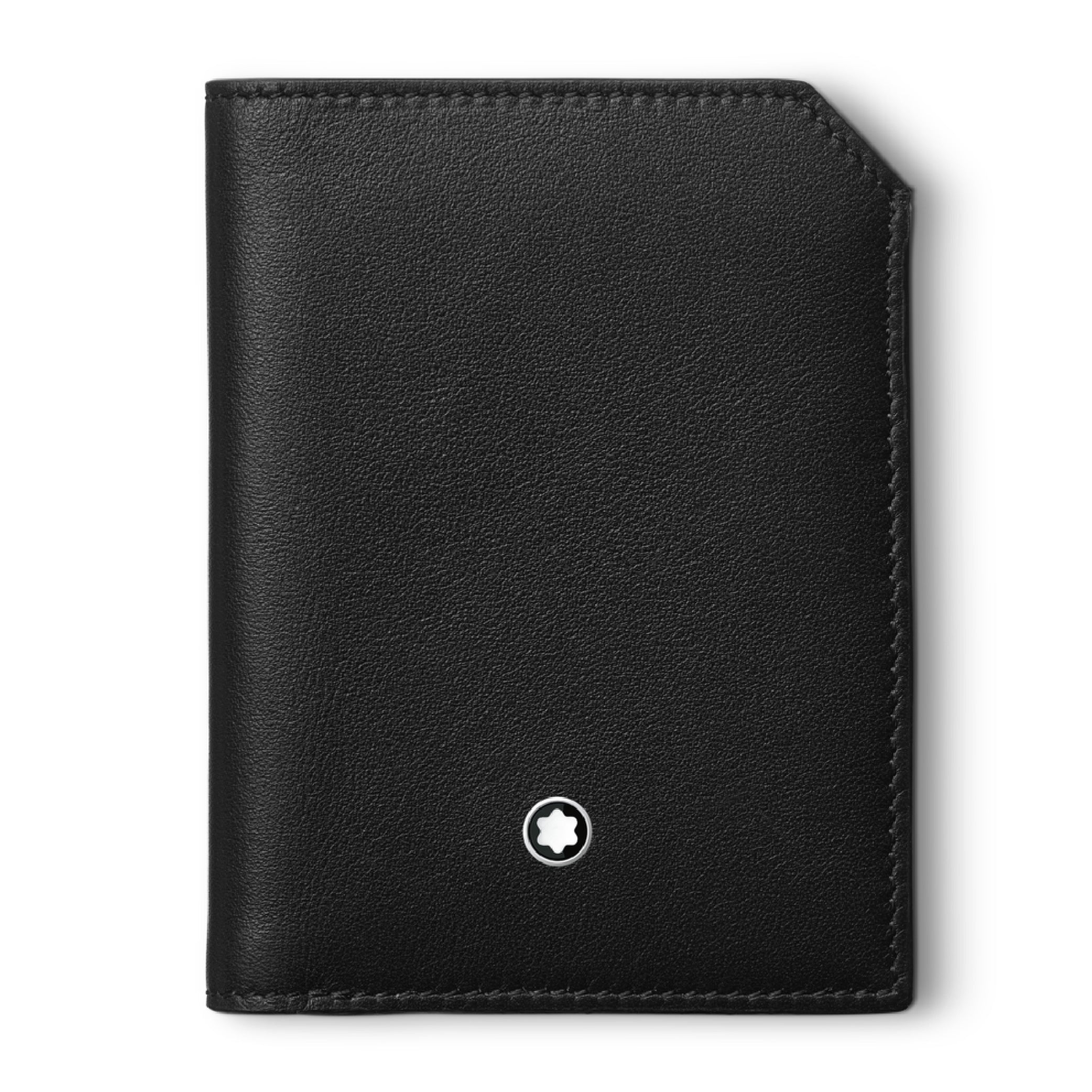 Soft Black Mini Wallet 4cc
