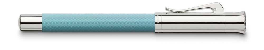 Guilloche Turquoise Fountain Pen