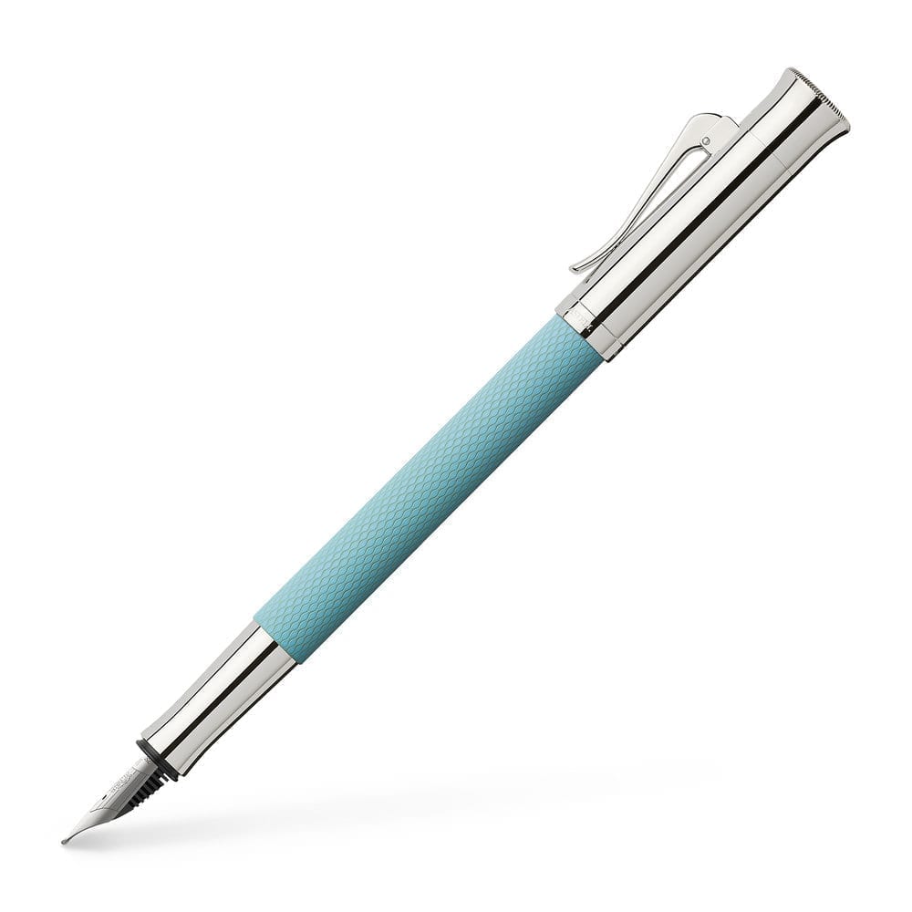 Guilloche Turquoise Fountain Pen