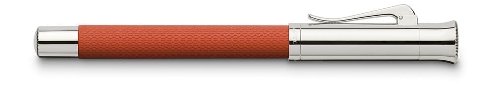 Guilloche Burned Orange Fountain Pen