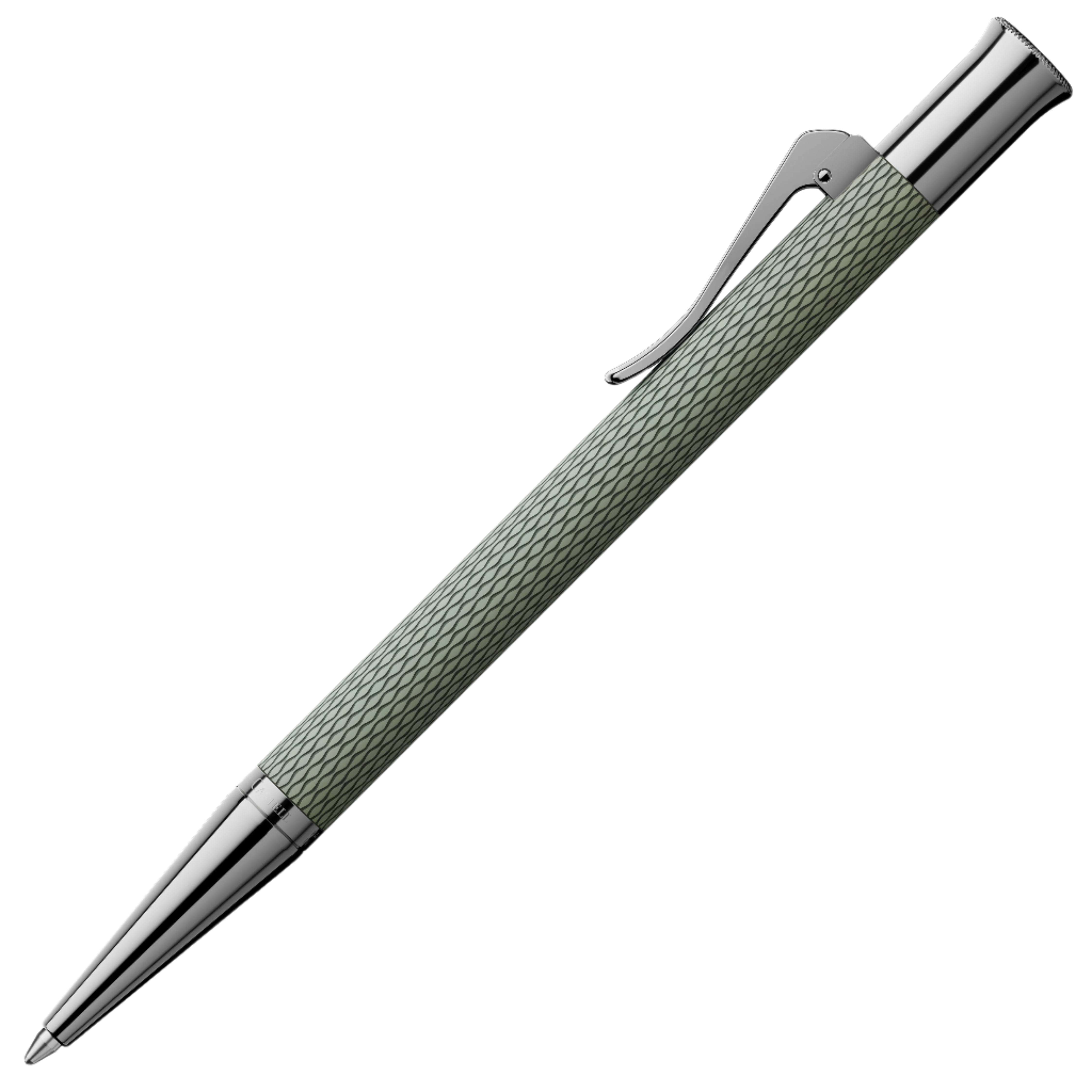 Guilloche Sage Green Ballpoint