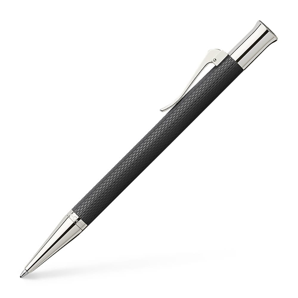 Guilloche Black Ballpoint