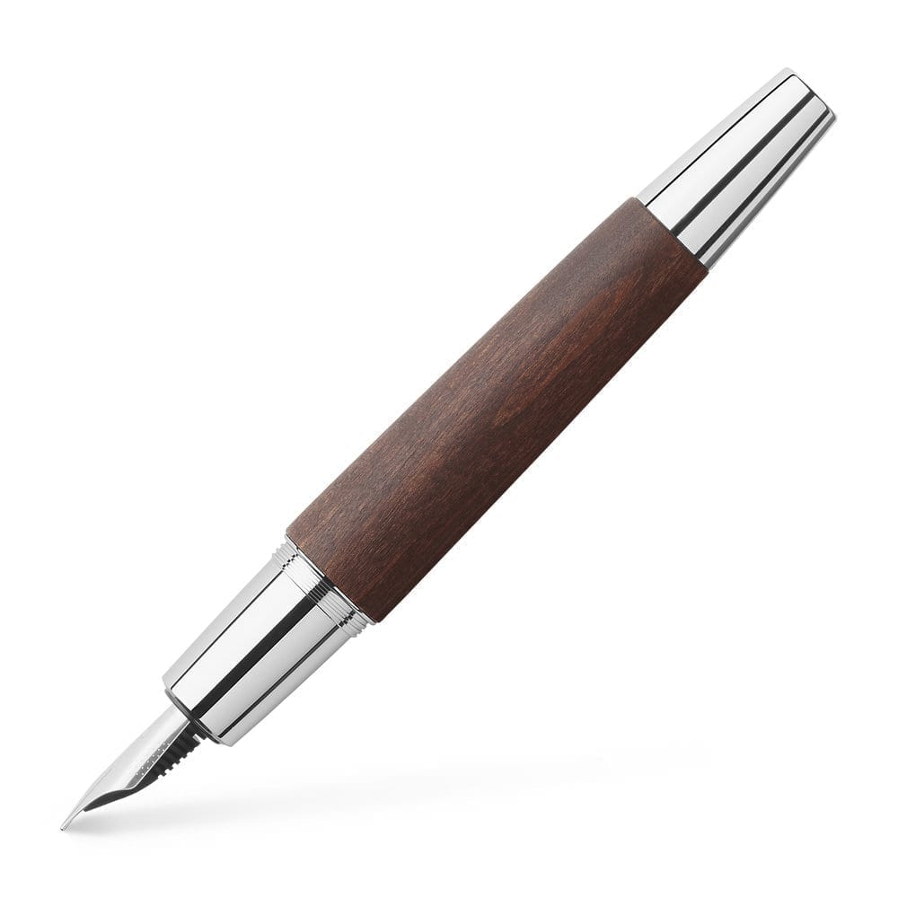 E-Motion Pearwood Dark Brown Fountain Pen