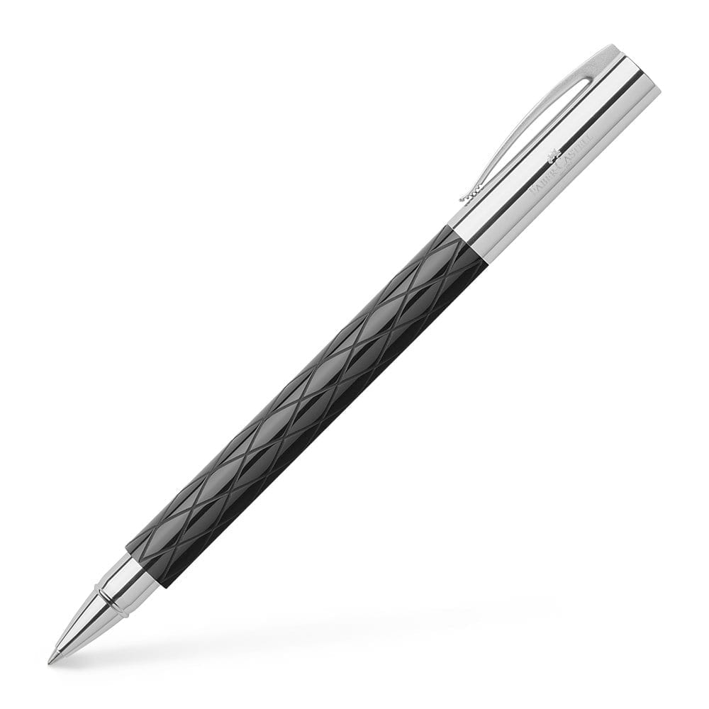 Ambition Rhombus Black Resin Rollerball
