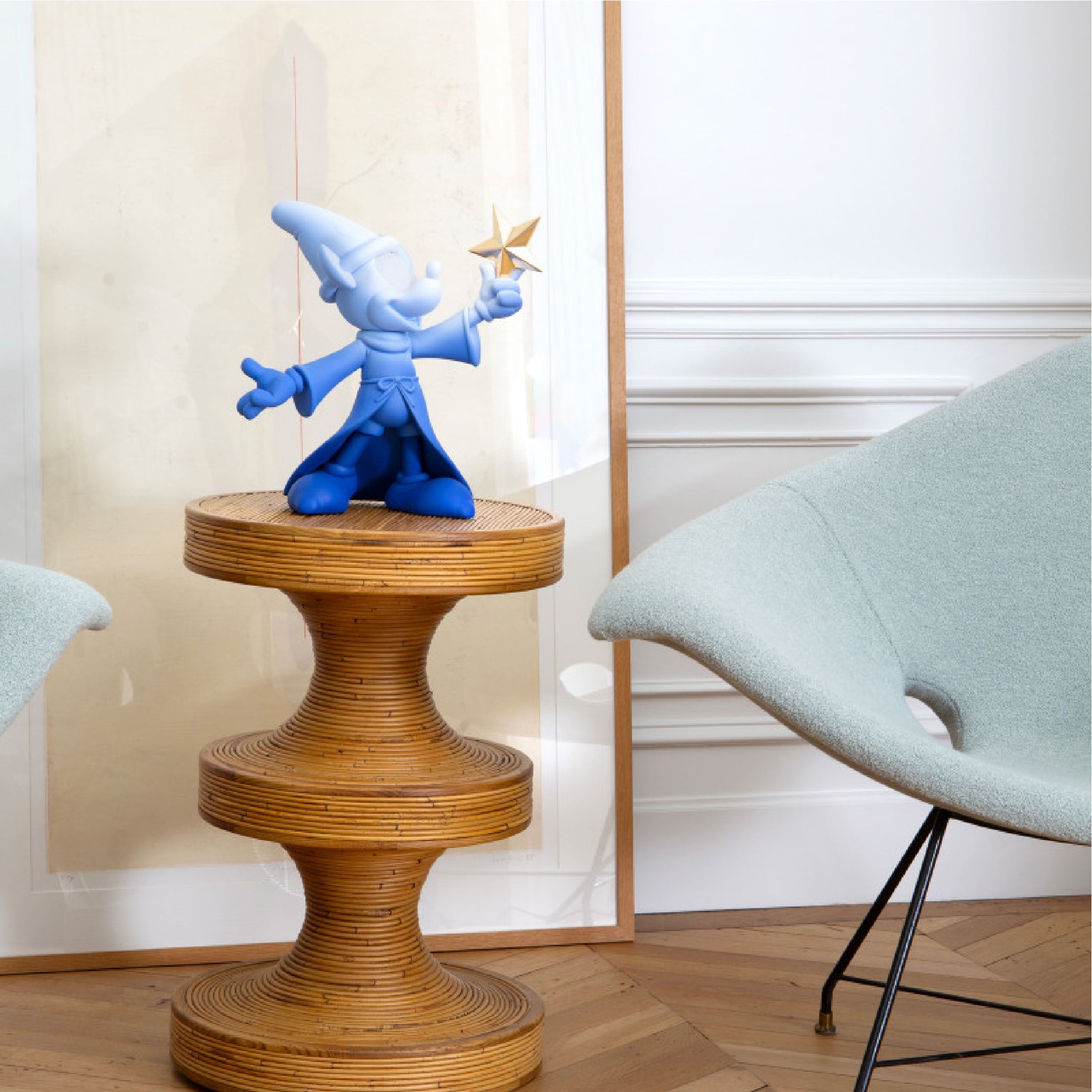 Mickey Fantasia, Degrade blue - 30CM