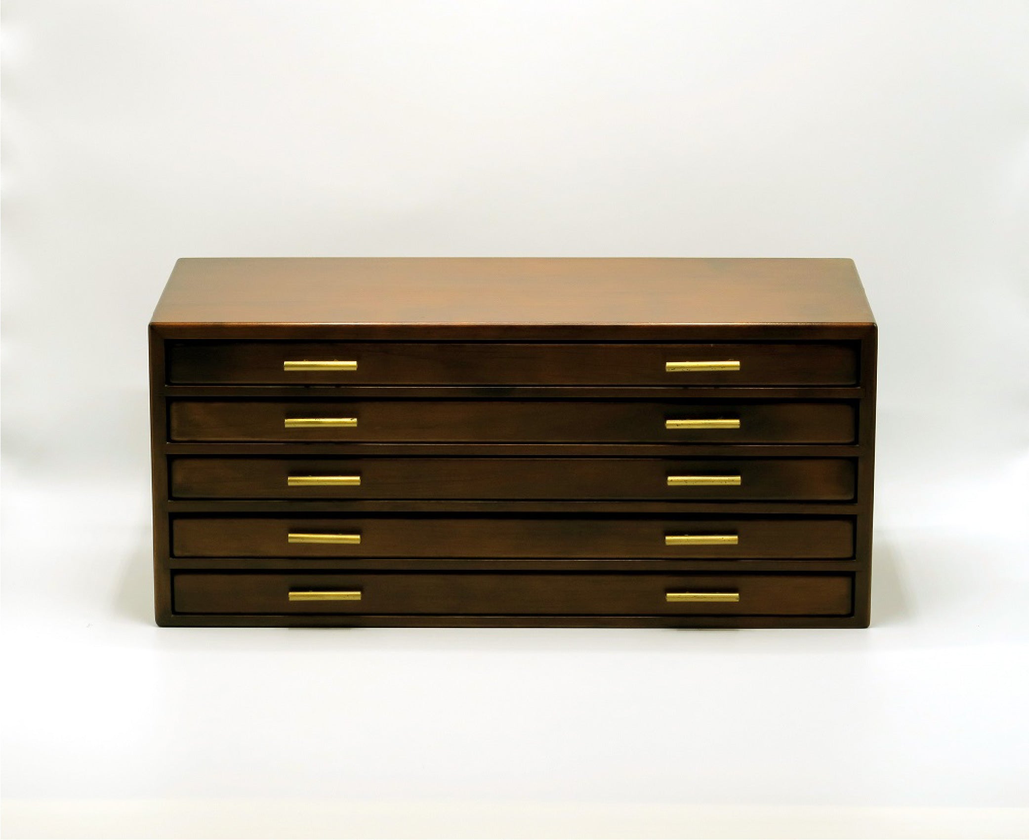 Wooden 100 Fountain Pen Box Brown