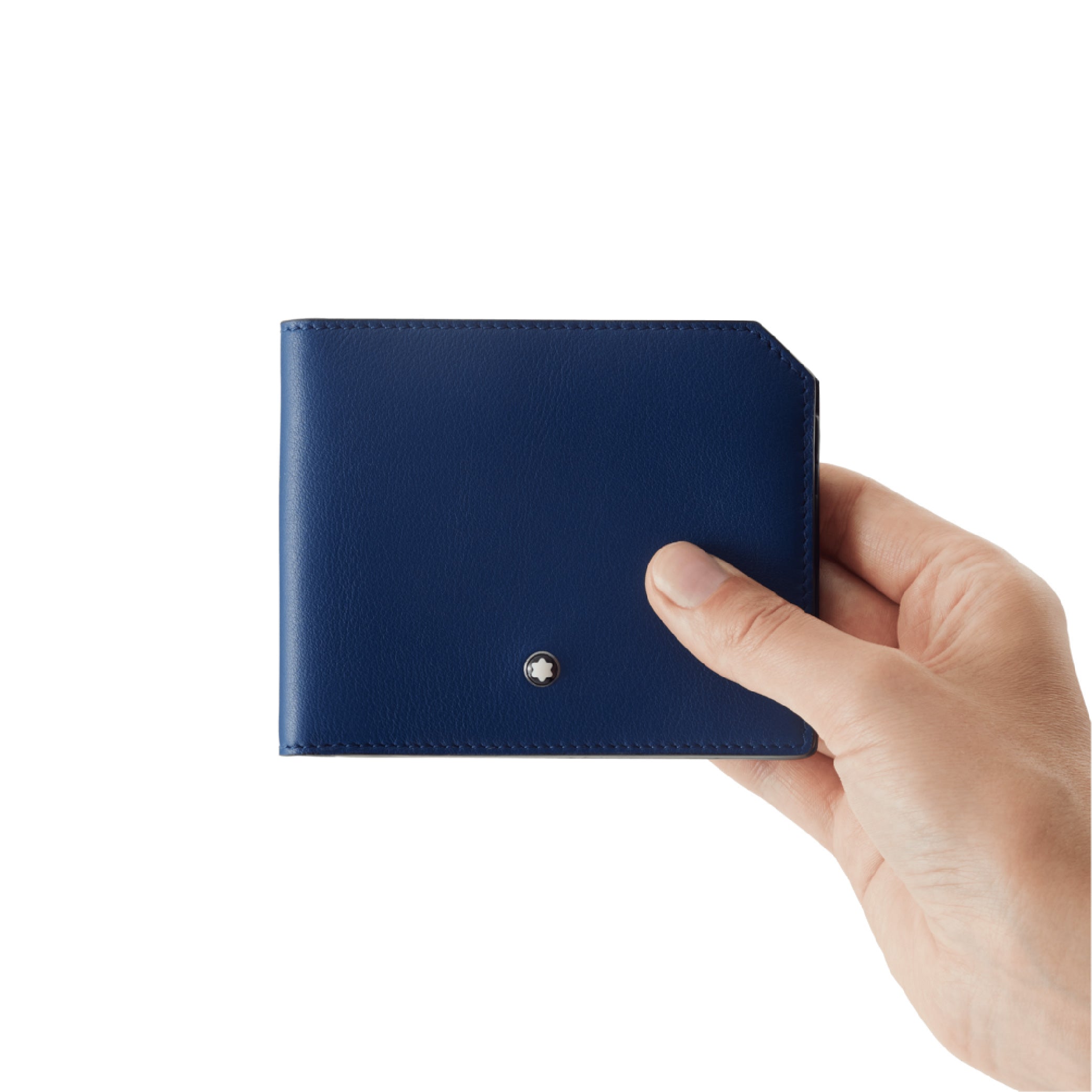 Meisterstück Selection Cobalt Blue Soft wallet 6cc