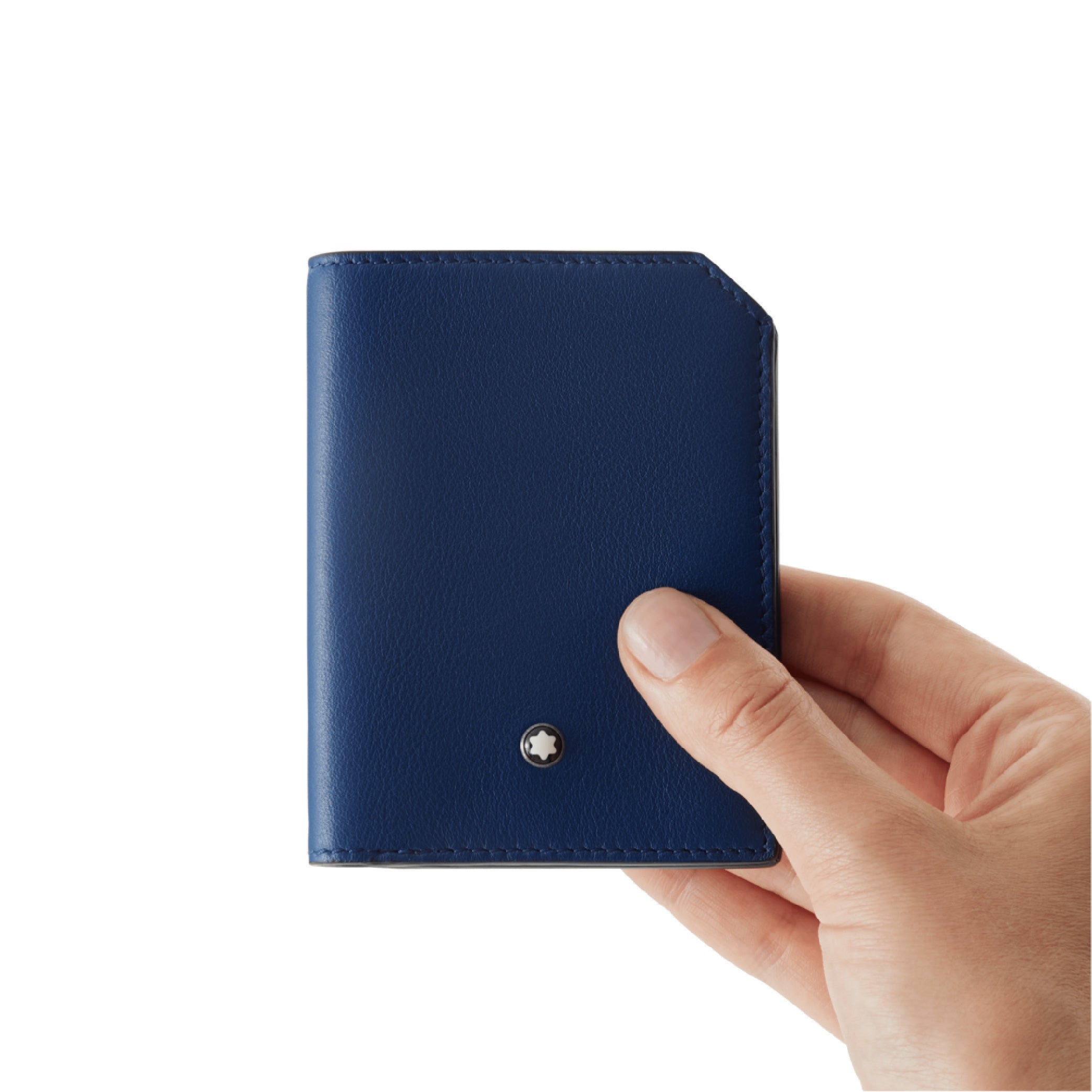 Meisterstück Selection Cobalt Blue Soft Mini Wallet 4cc