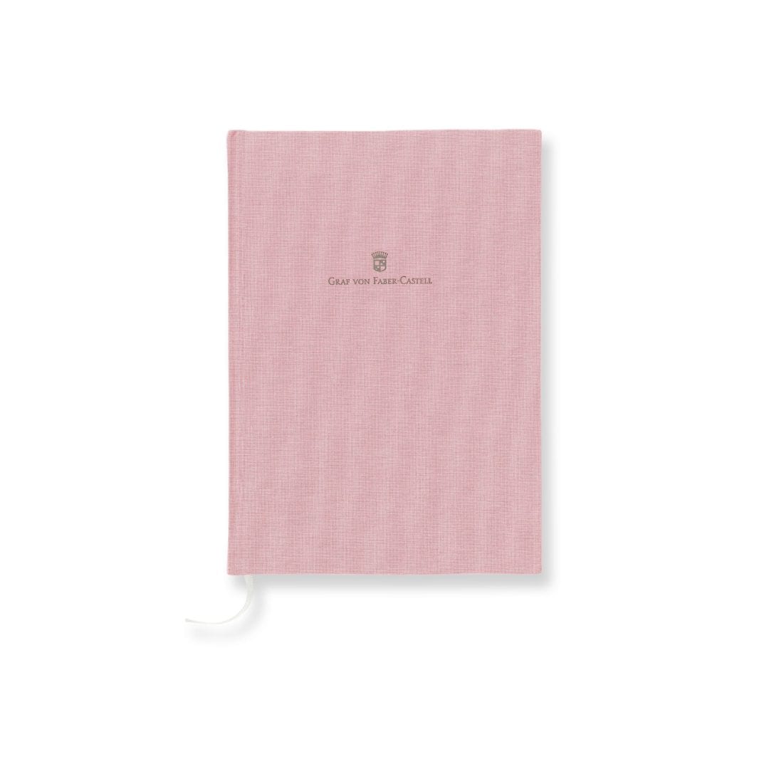 Linen Notebook A5 Rose Blush