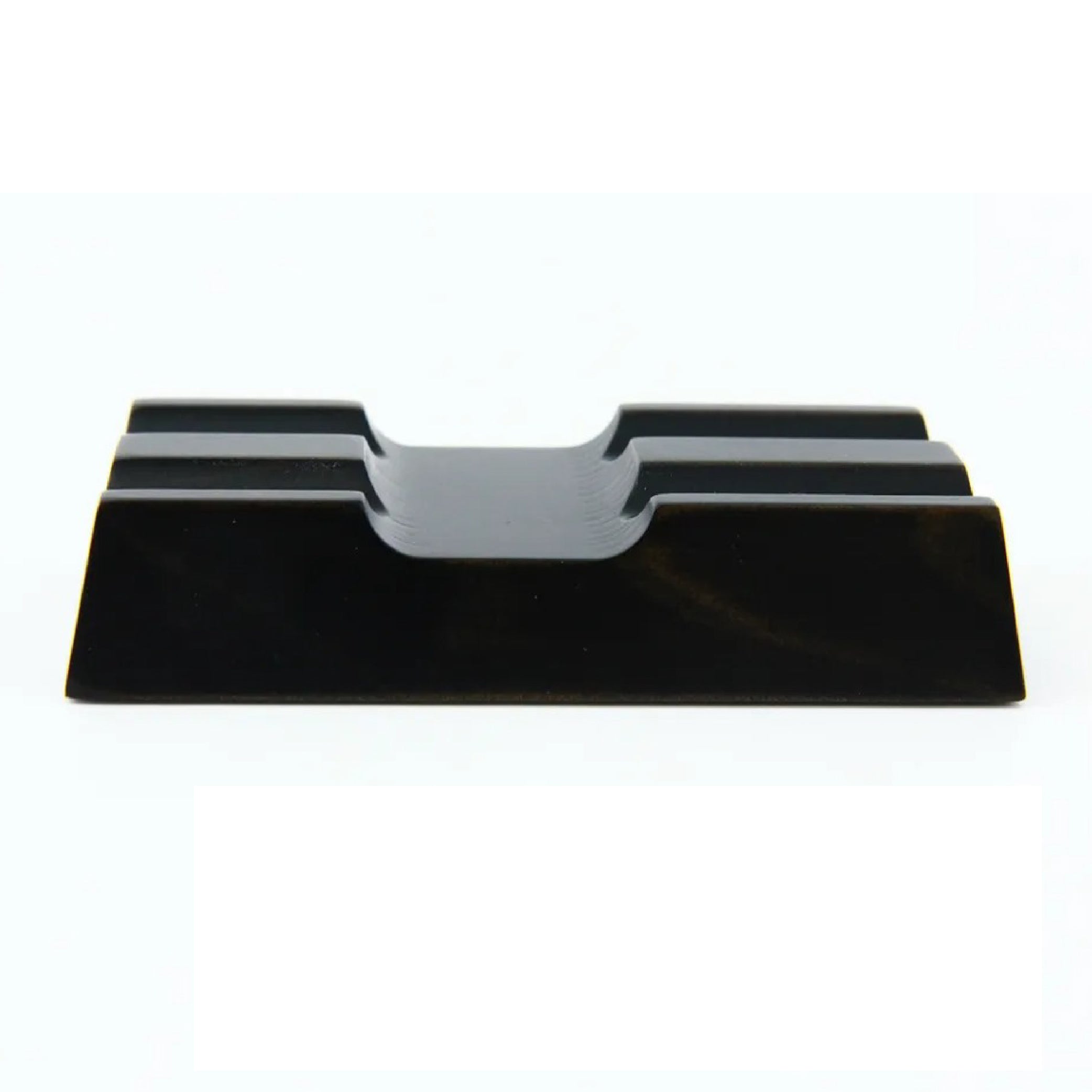 Wooden 2 Pen Rest Black