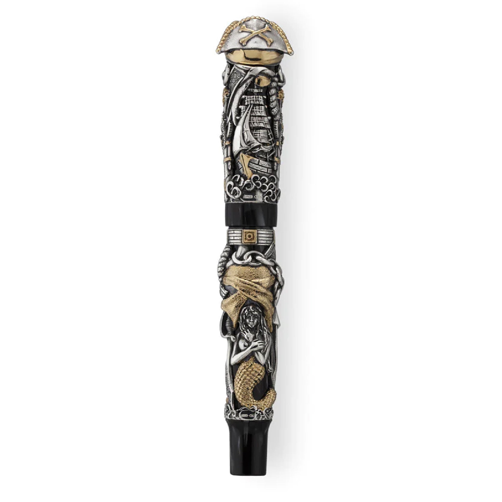 MONTEGRAPPA Pirates Silver Limited Edition Fountain Pen