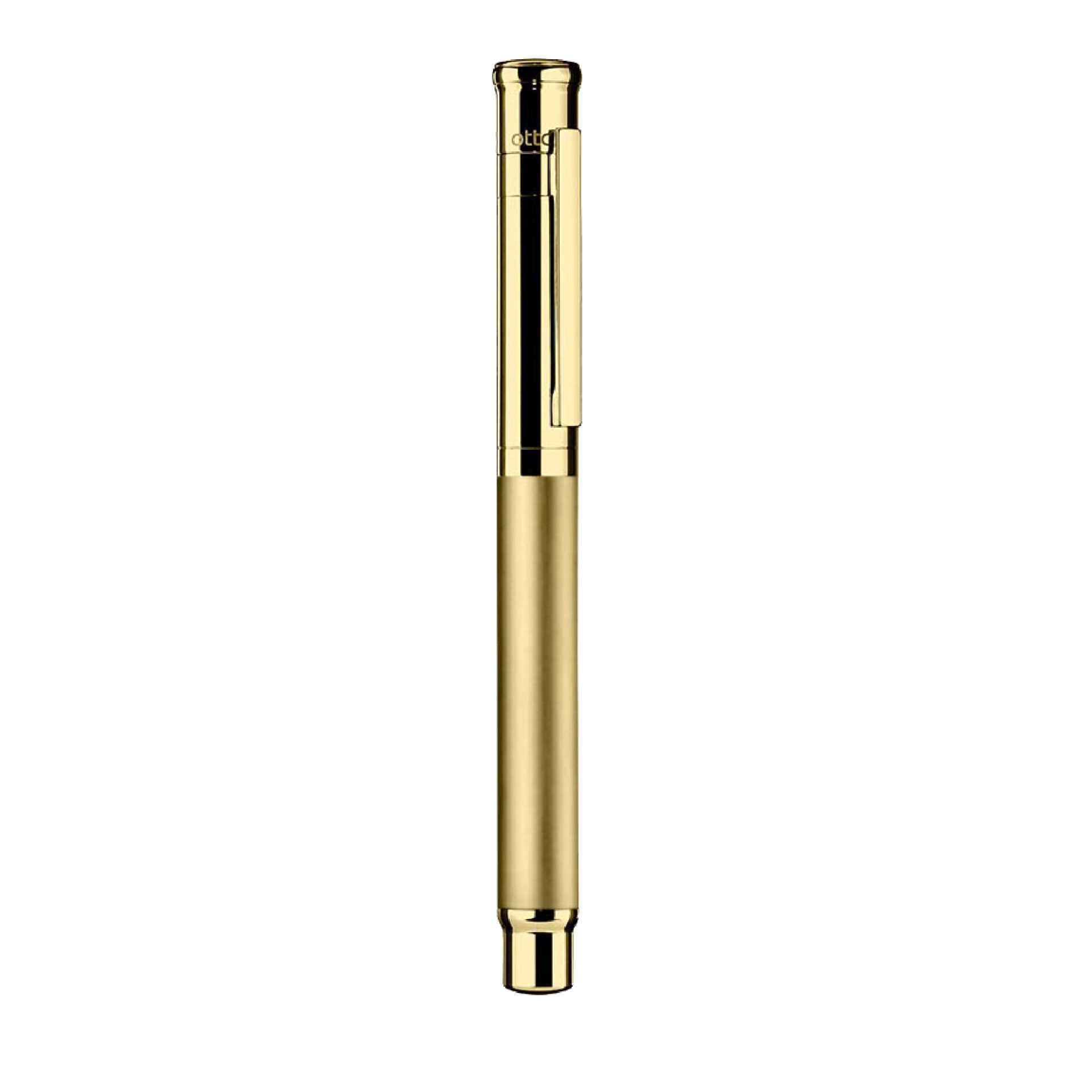design04 Matt Yellow Gold Fountain Pen