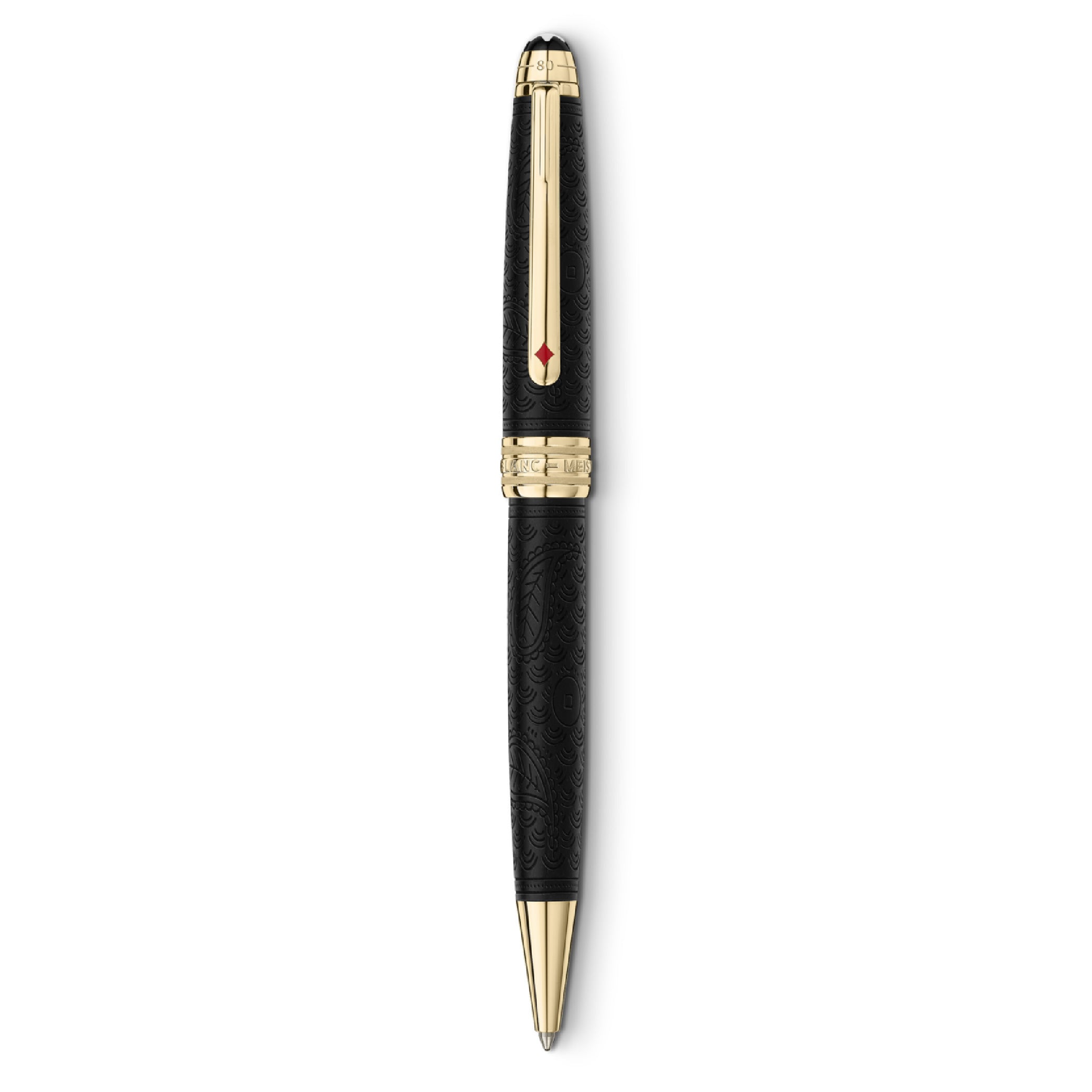 Meisterstück Around the World in 80 Days Black Solitaire Midsize Ballpoint
