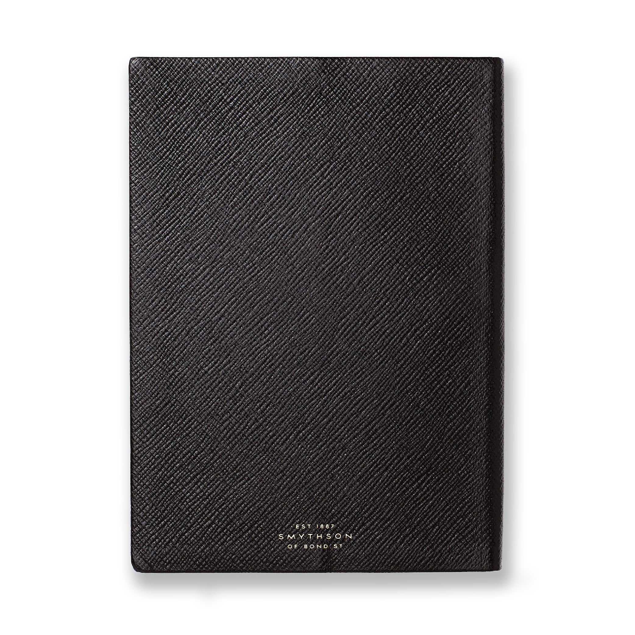 Soho Notebook in Black Panama
