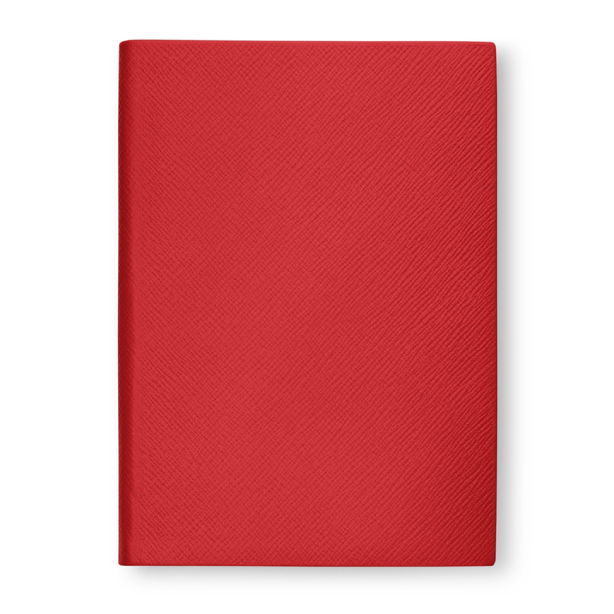 Soho Notebook in Scarlet Red Panama