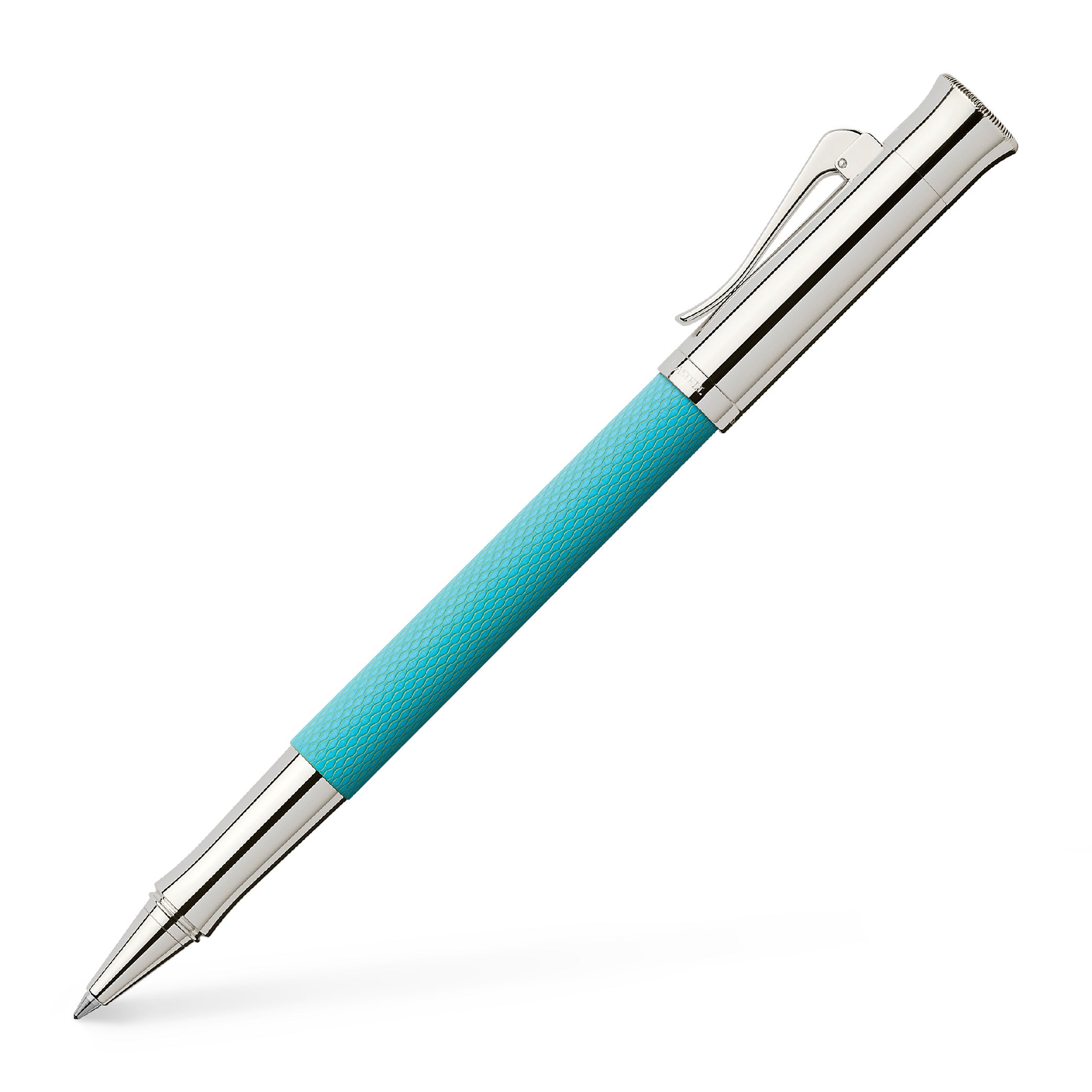 Guilloche Turquoise Rollerball