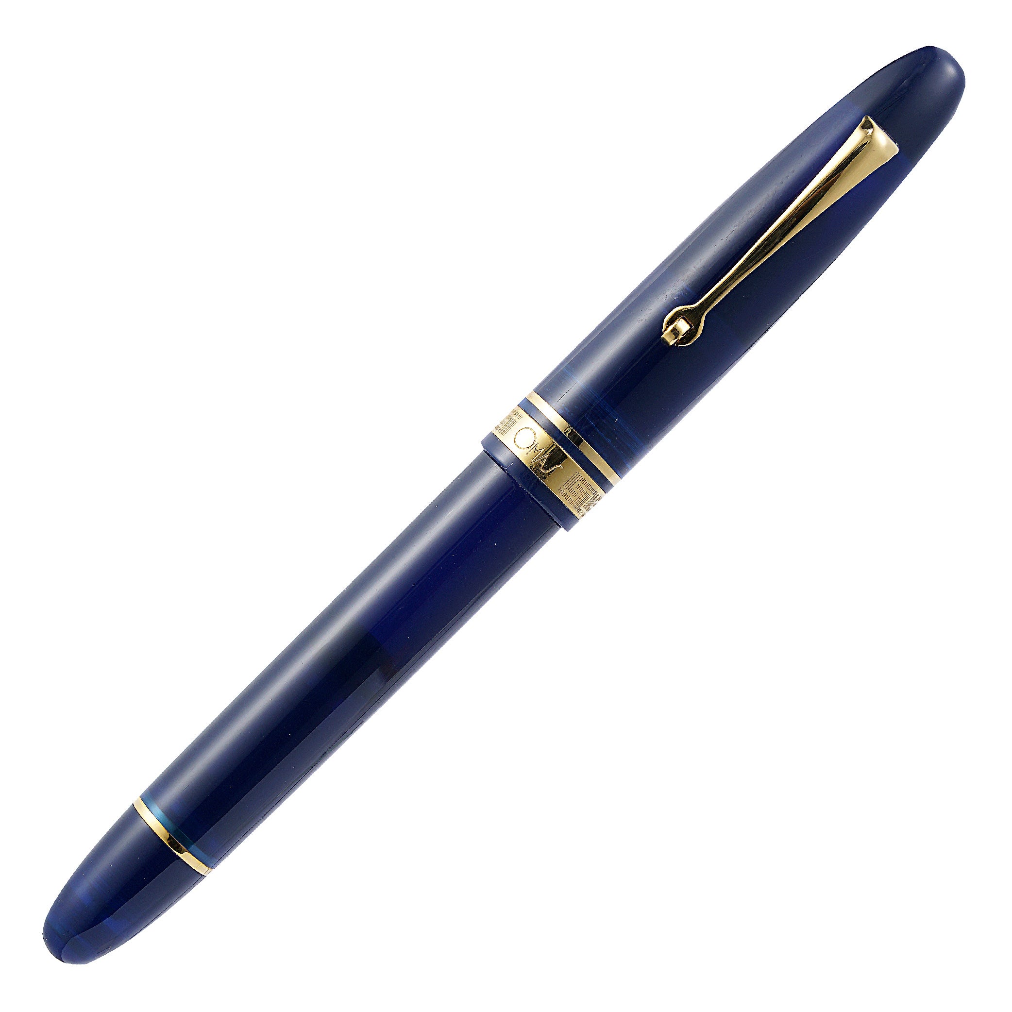 OMAS Ogiva Blu Gold Trim Fountain Pen