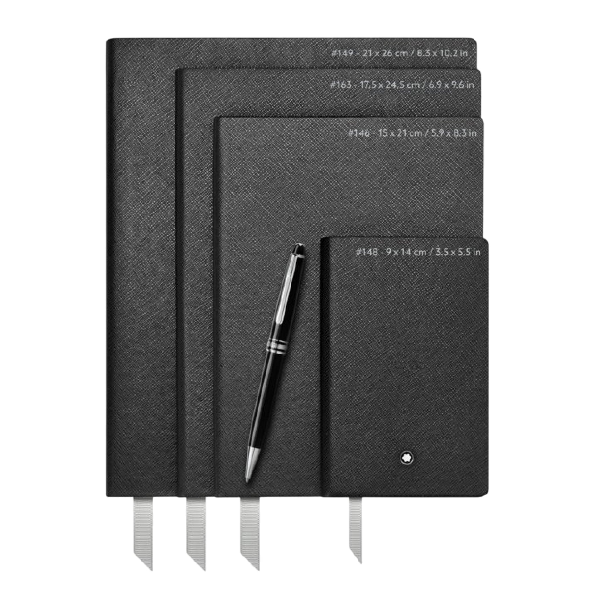 Pocket Notebook #148 Black, Lined