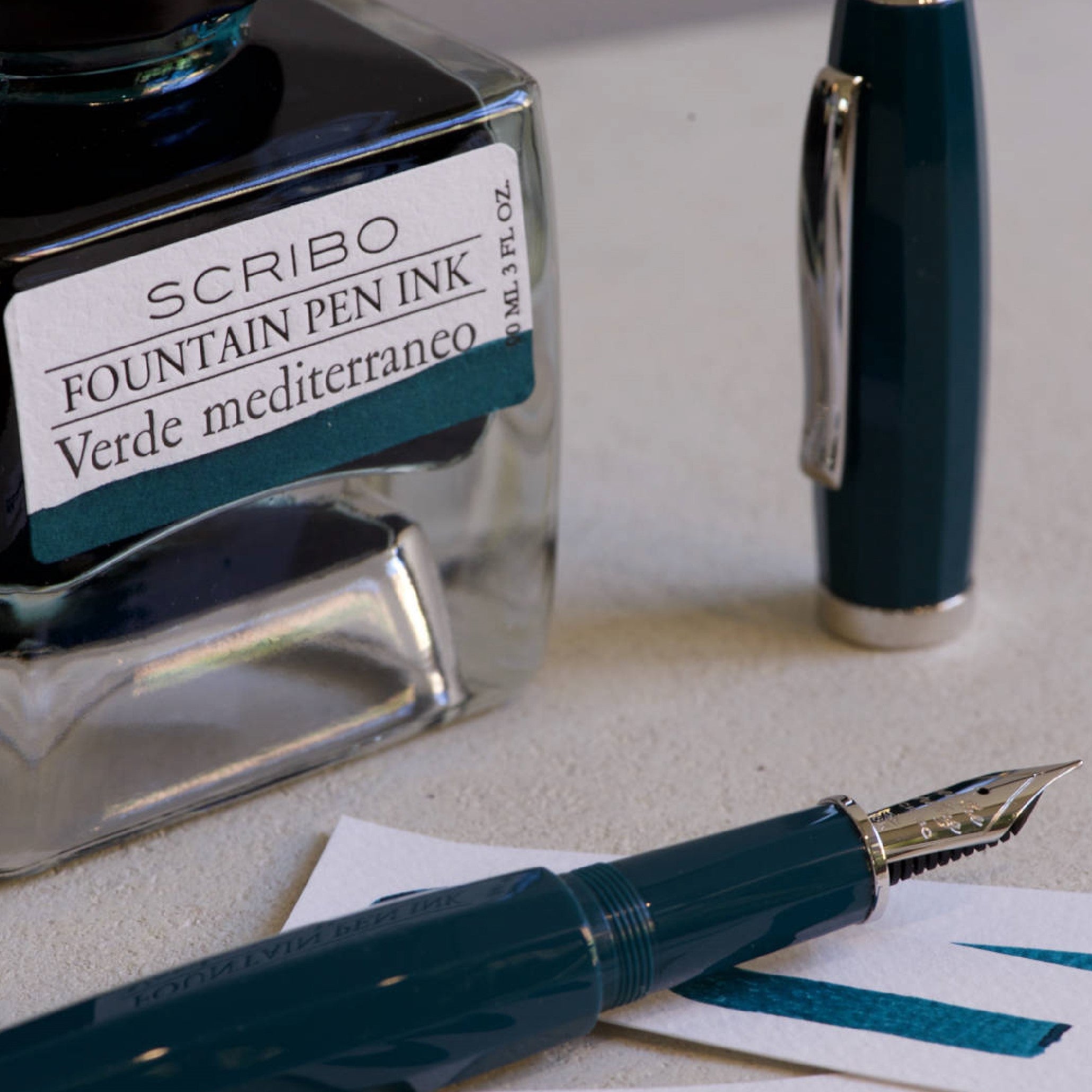 Verde Mediterraneo Ink Bottle, 90 ml