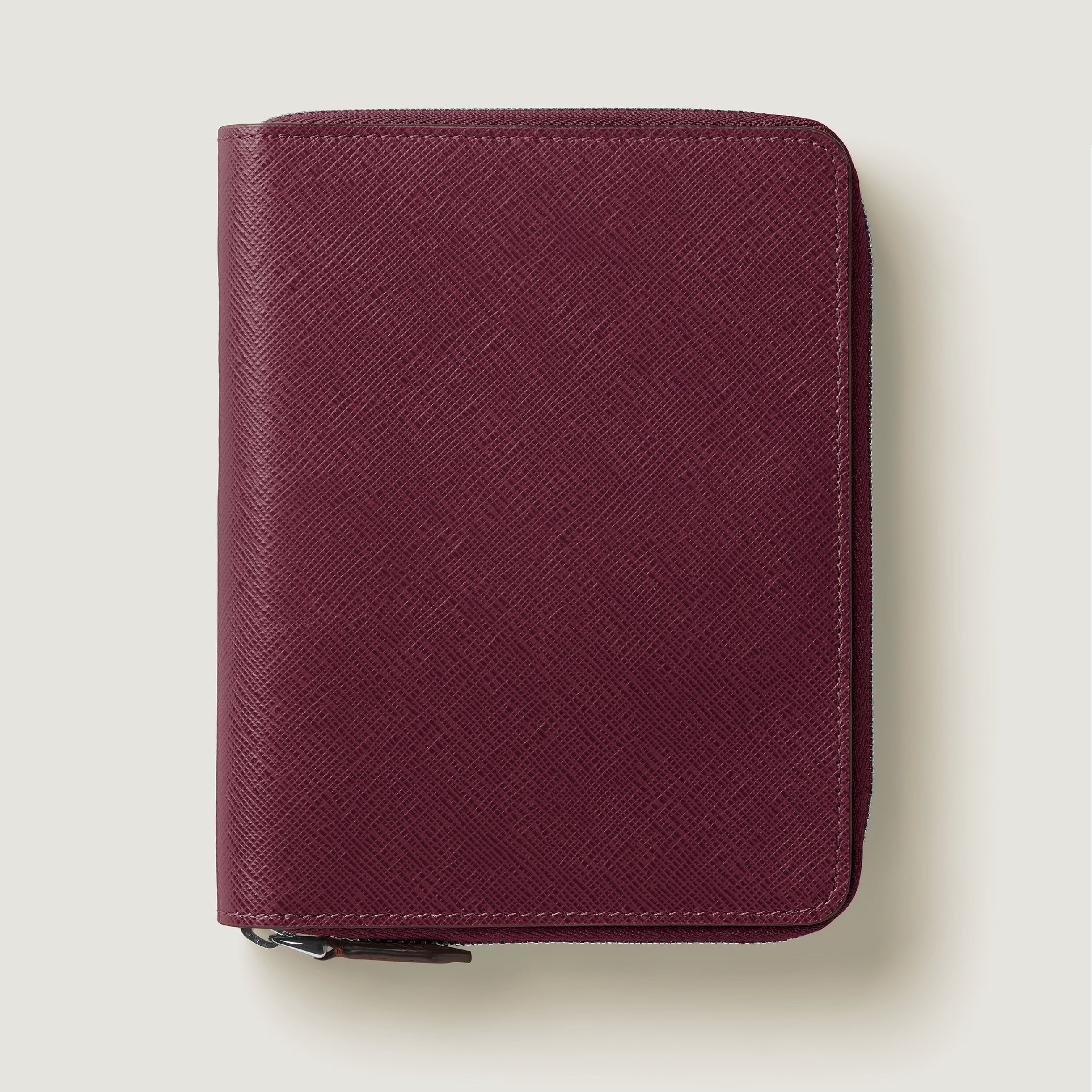 Sartorial 5 Pen Pouch Zip Cassis
