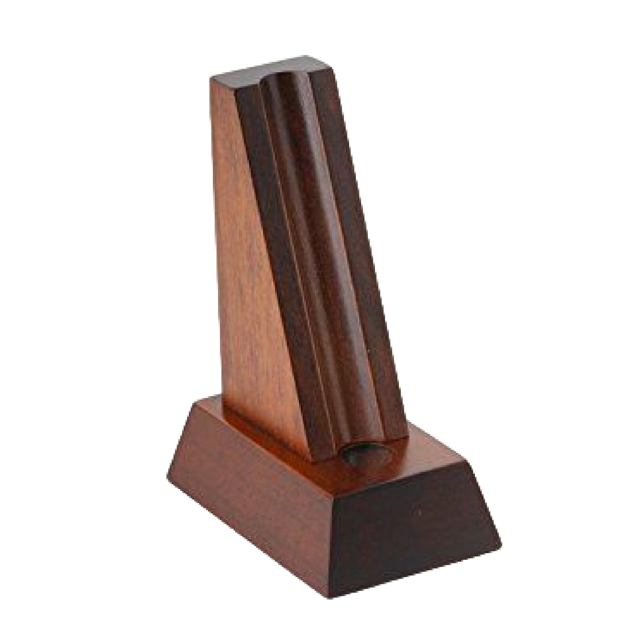 Wooden Pen Stand Brown