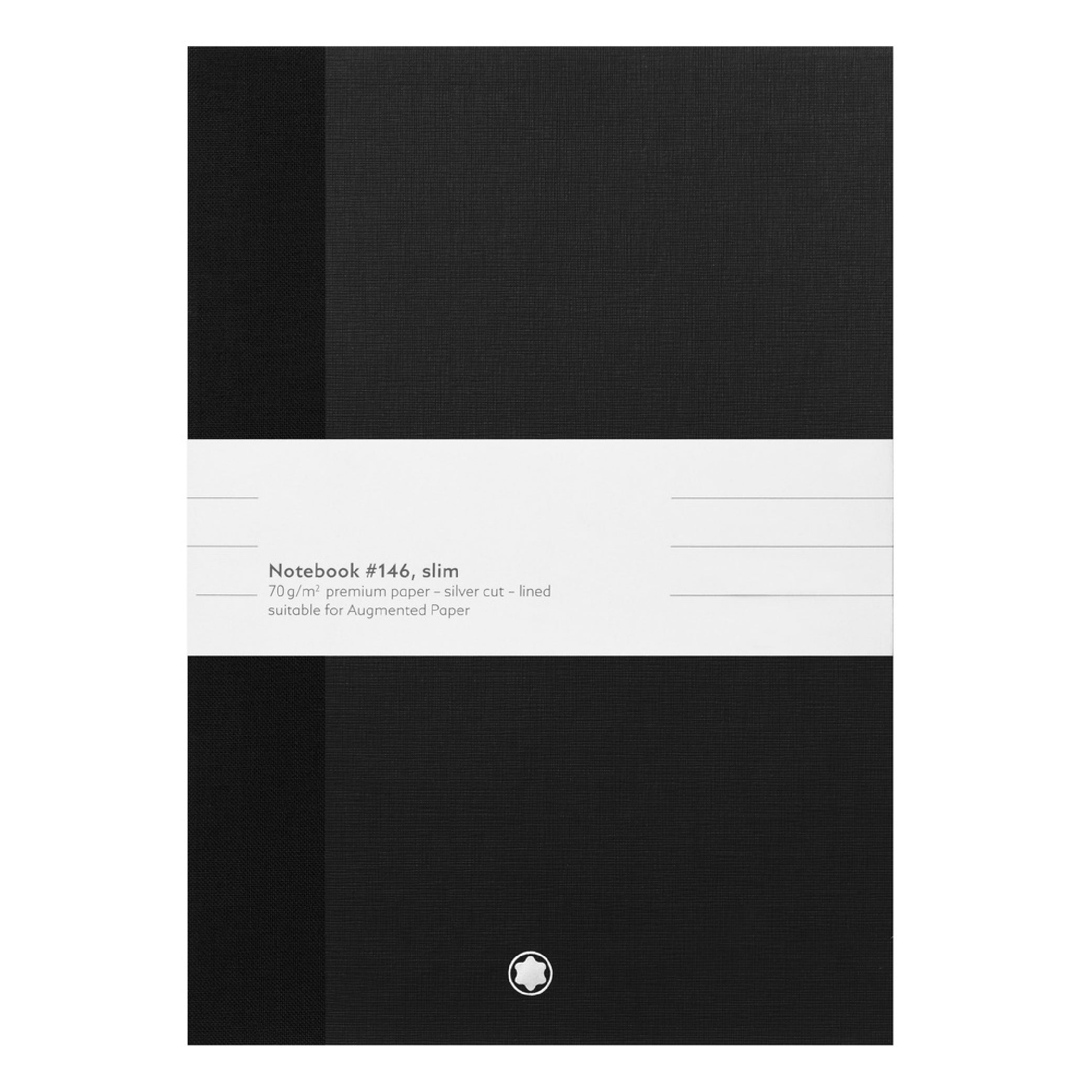 2 Montblanc Fine Stationery Notebooks #146 Slim, Lined for Augmented paper