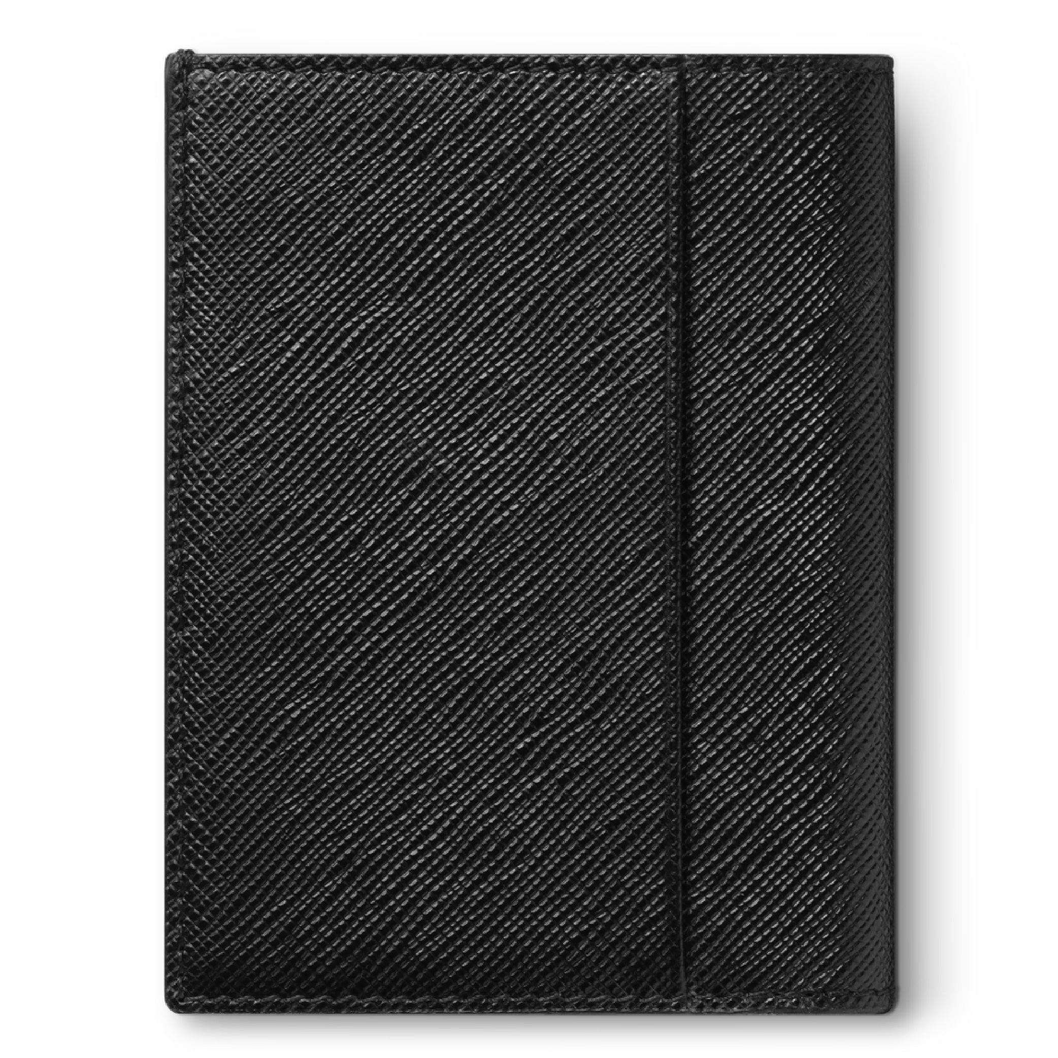 Sartorial Black Mini Wallet 4cc
