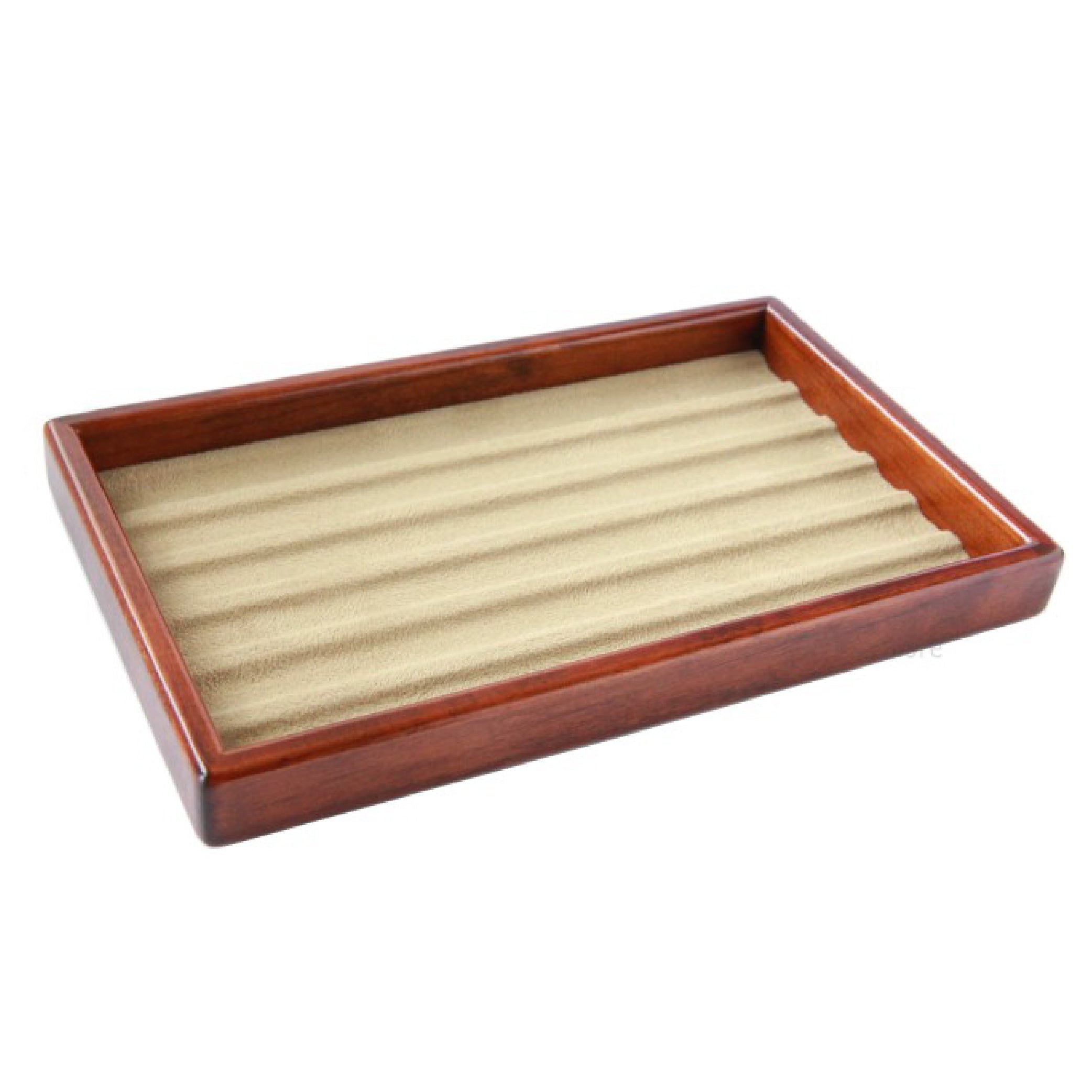 Wooden Small Pen Tray Brown