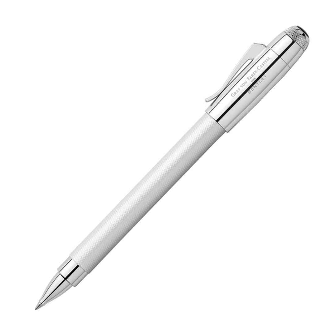 Bentley White Satin Rollerball