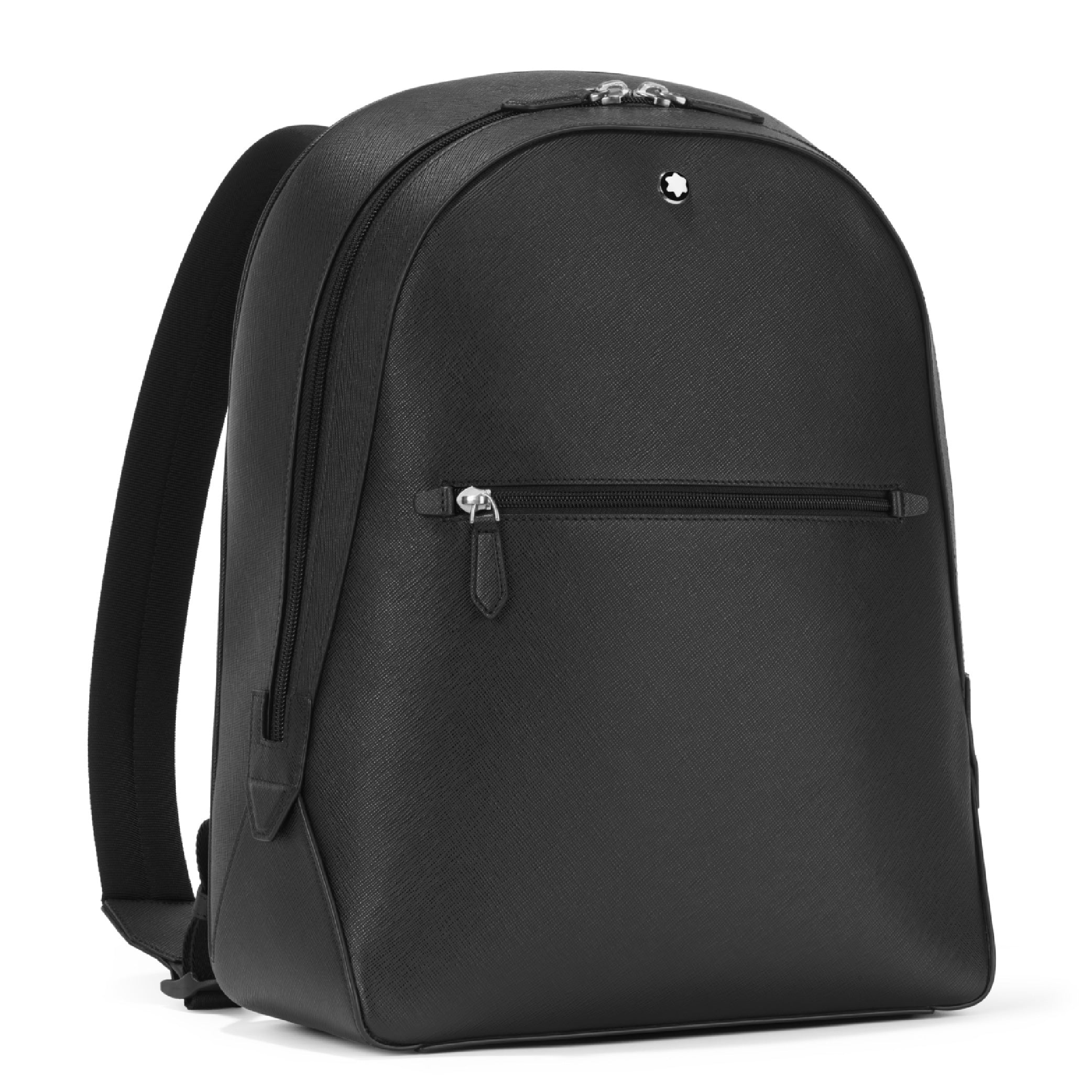 Sartorial Small Black Backpack