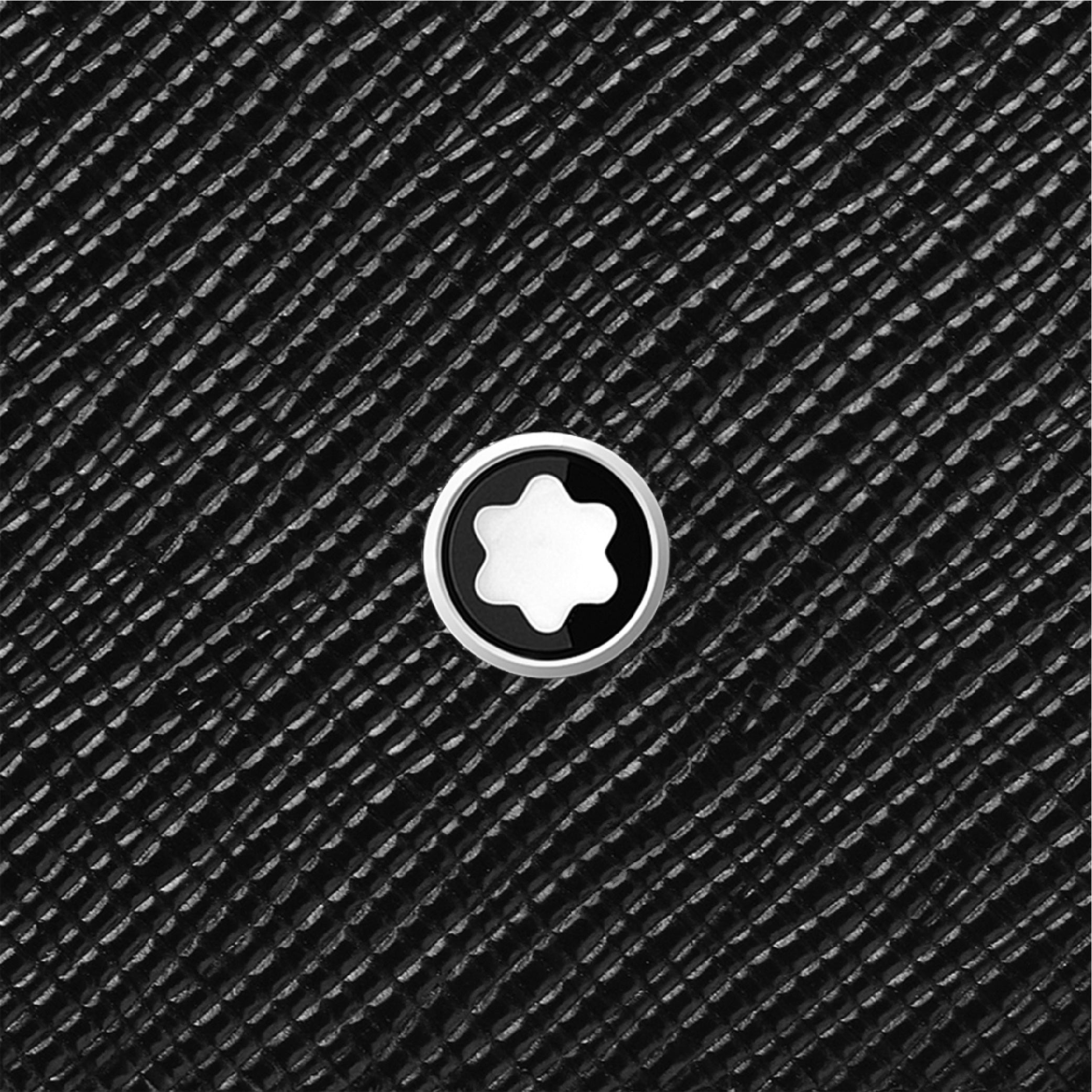 Sartorial Black Mini Wallet 4cc