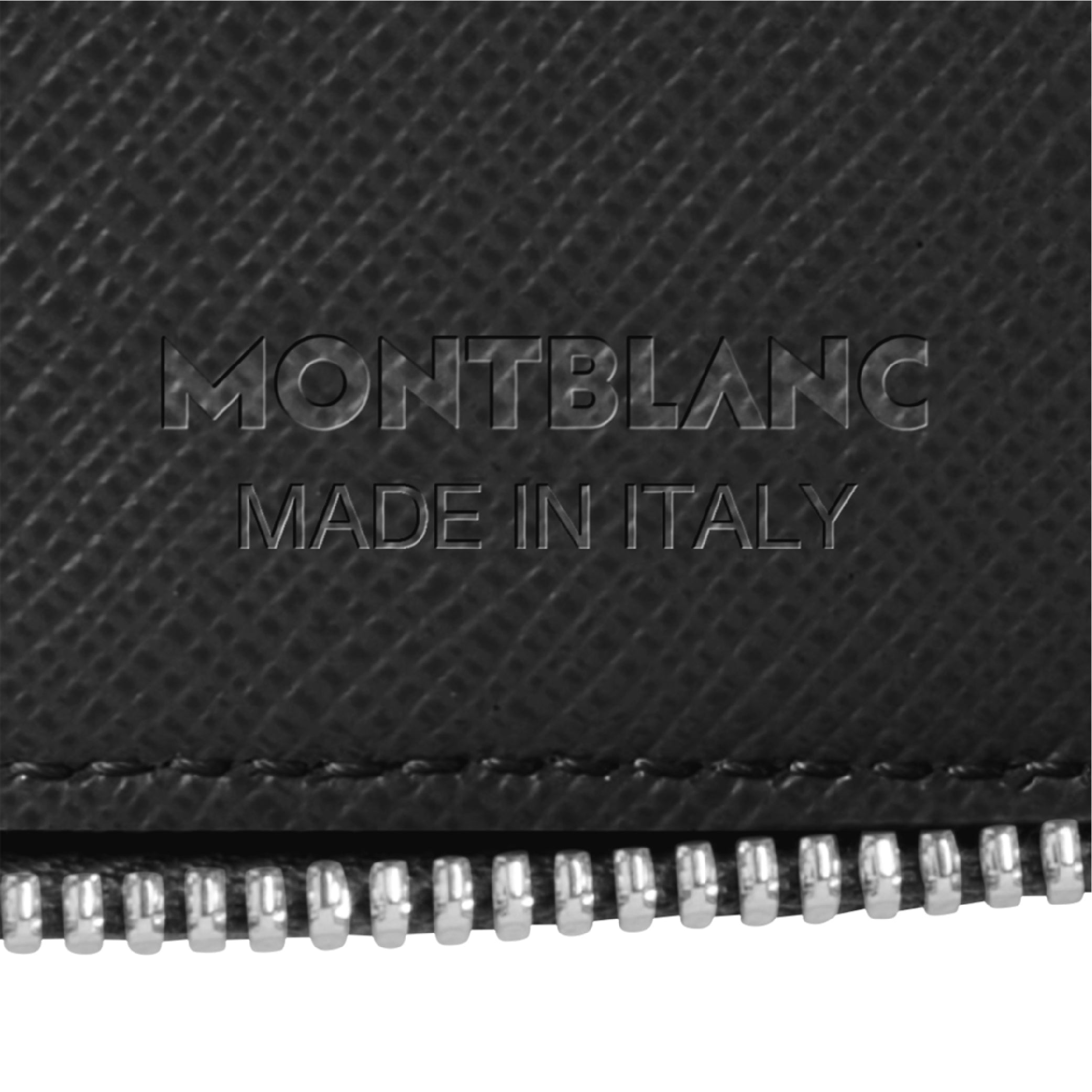 Sartorial 5 Pen Pouch Zip Black